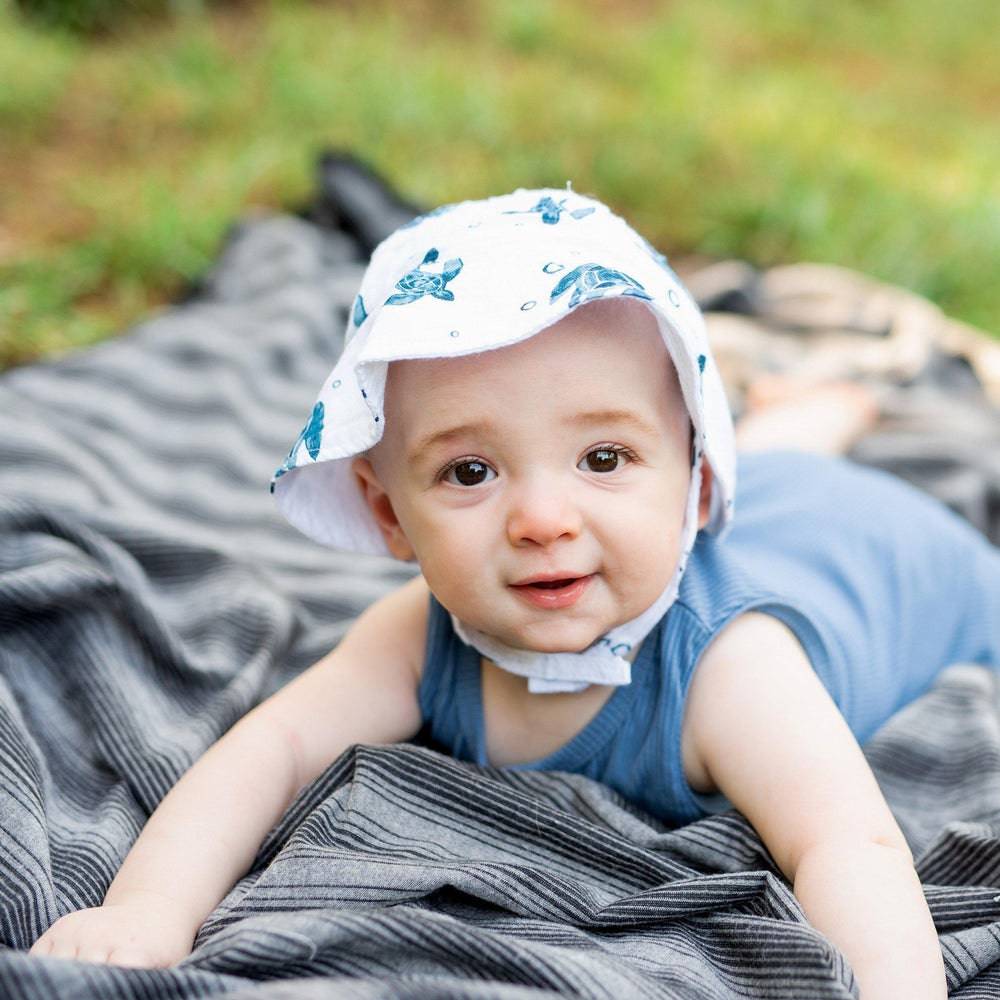 Sea Turtles Oh So Soft Muslin Sun Hat