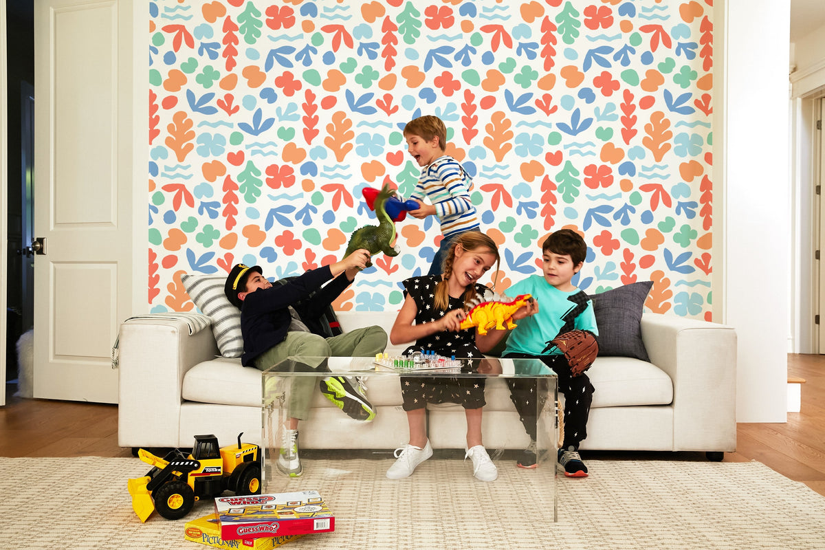 'sea Garden' Wallpaper By Tea Collection - Caribbean