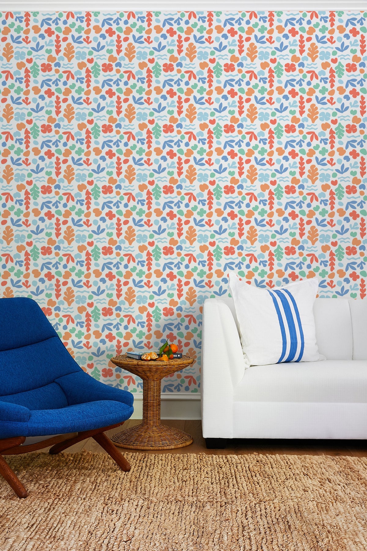 'small Sea Garden' Wallpaper By Tea Collection - Caribbean