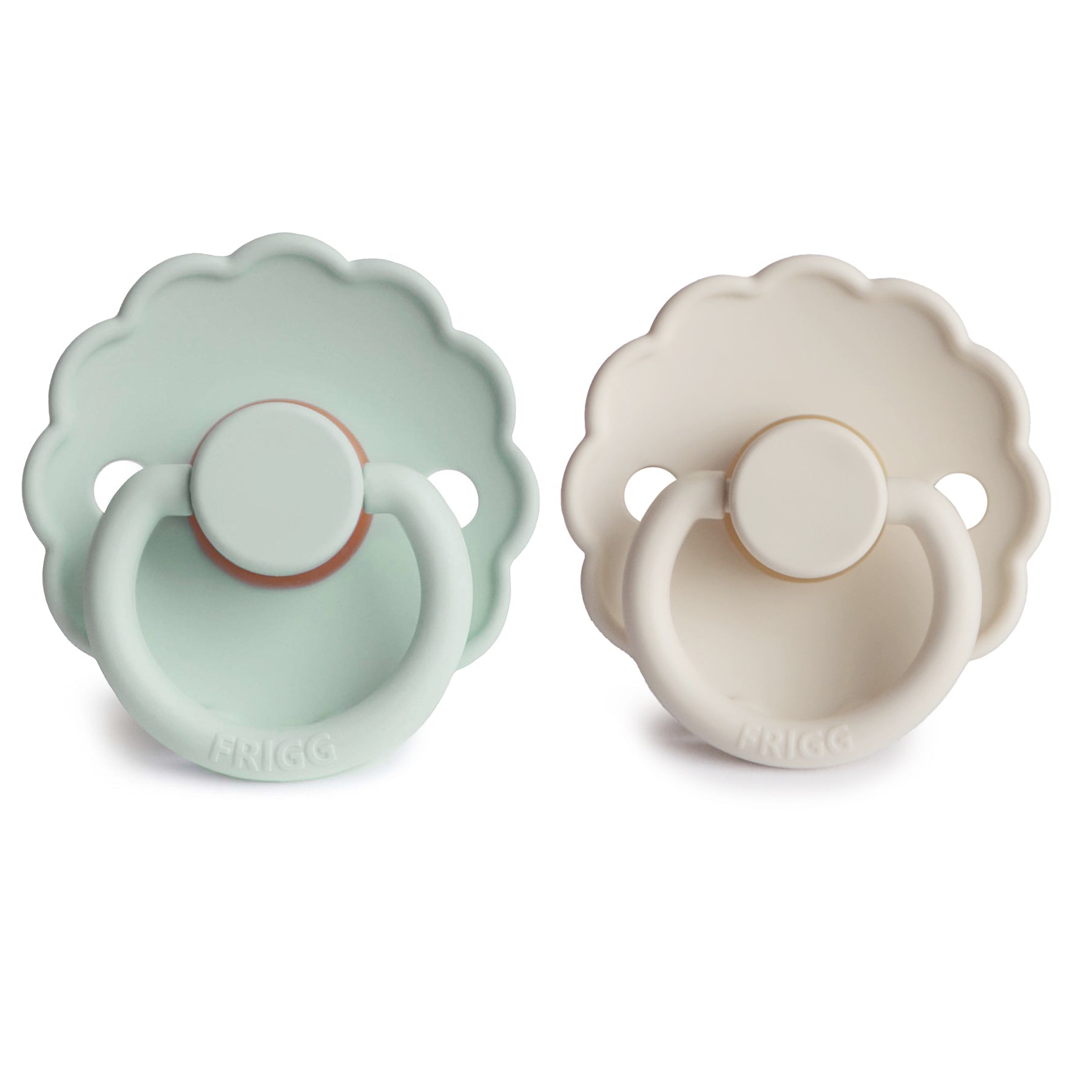 Frigg Daisy Natural Rubber Pacifier 2-pack