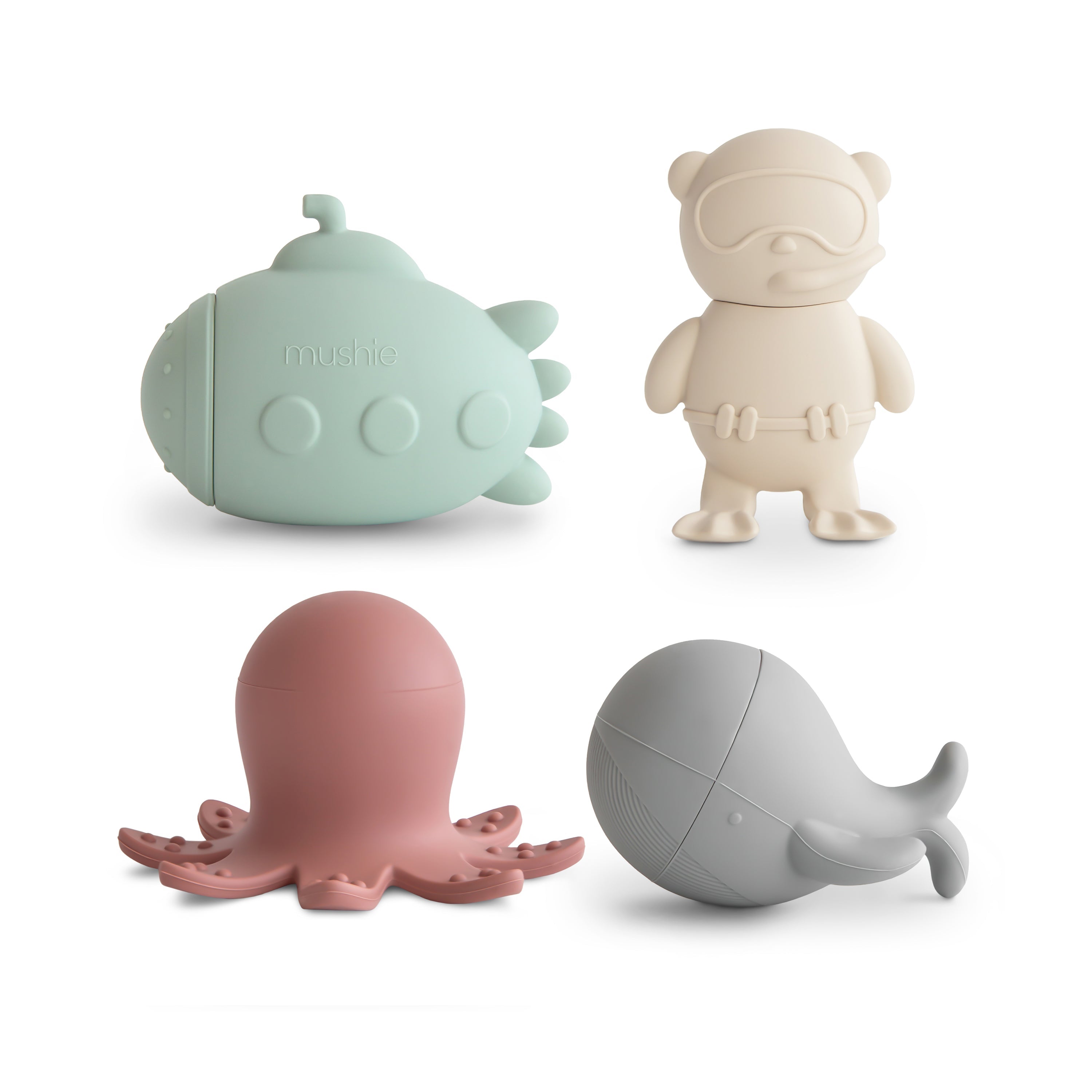 Vehicles Mold Free Bath Play Set - 4 Pack