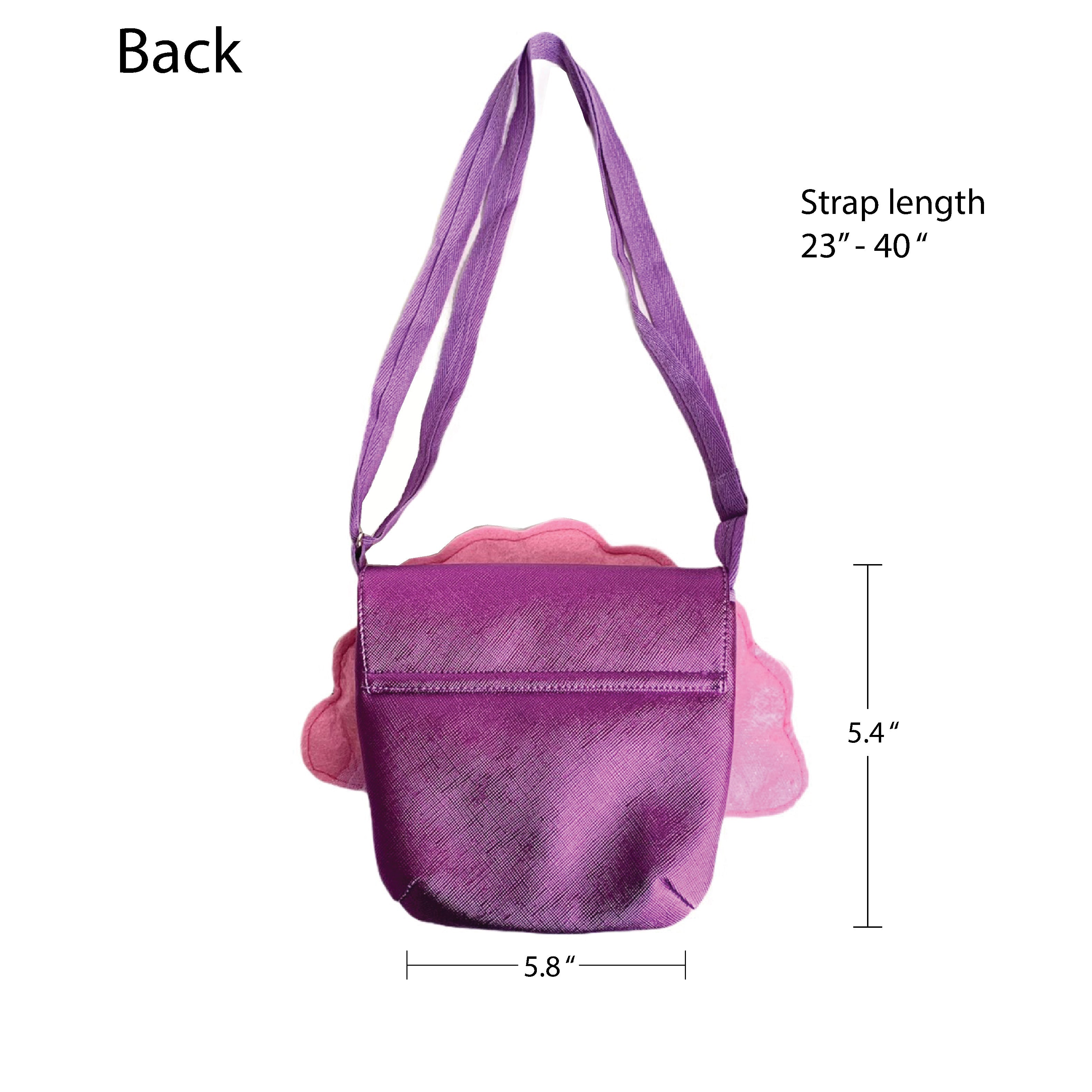 Seashell Kids Crossbody Bag- Pretty Purple