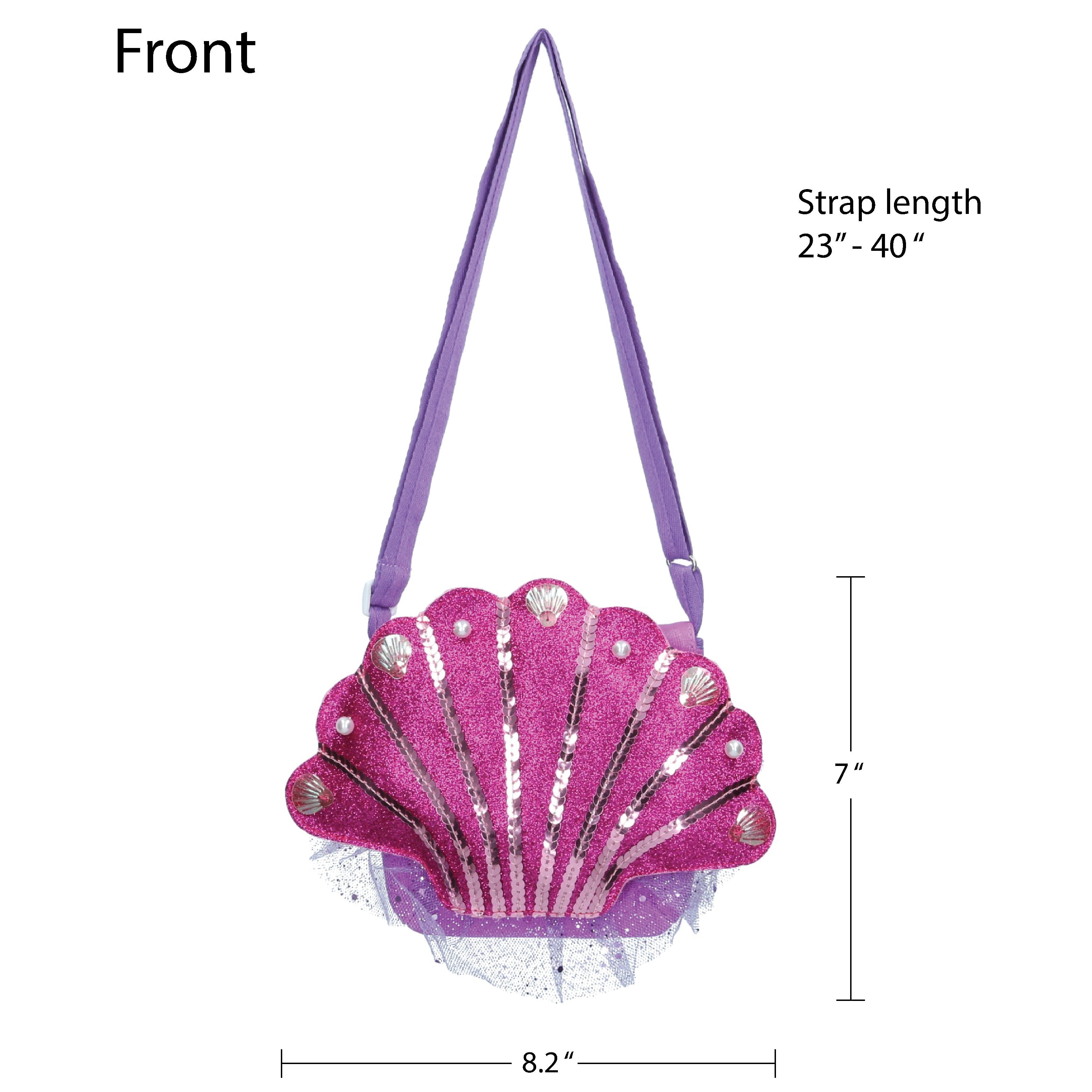 Seashell Kids Crossbody Bag- Pretty Purple