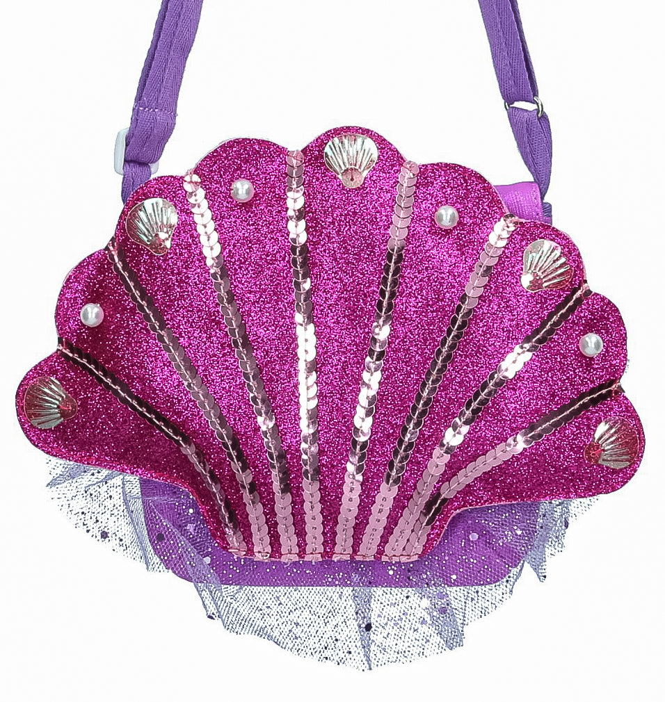 Seashell Kids Crossbody Bag- Pretty Purple