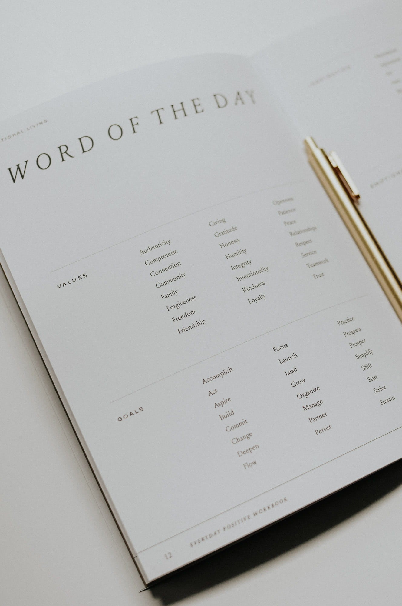 Everyday Positive Workbook