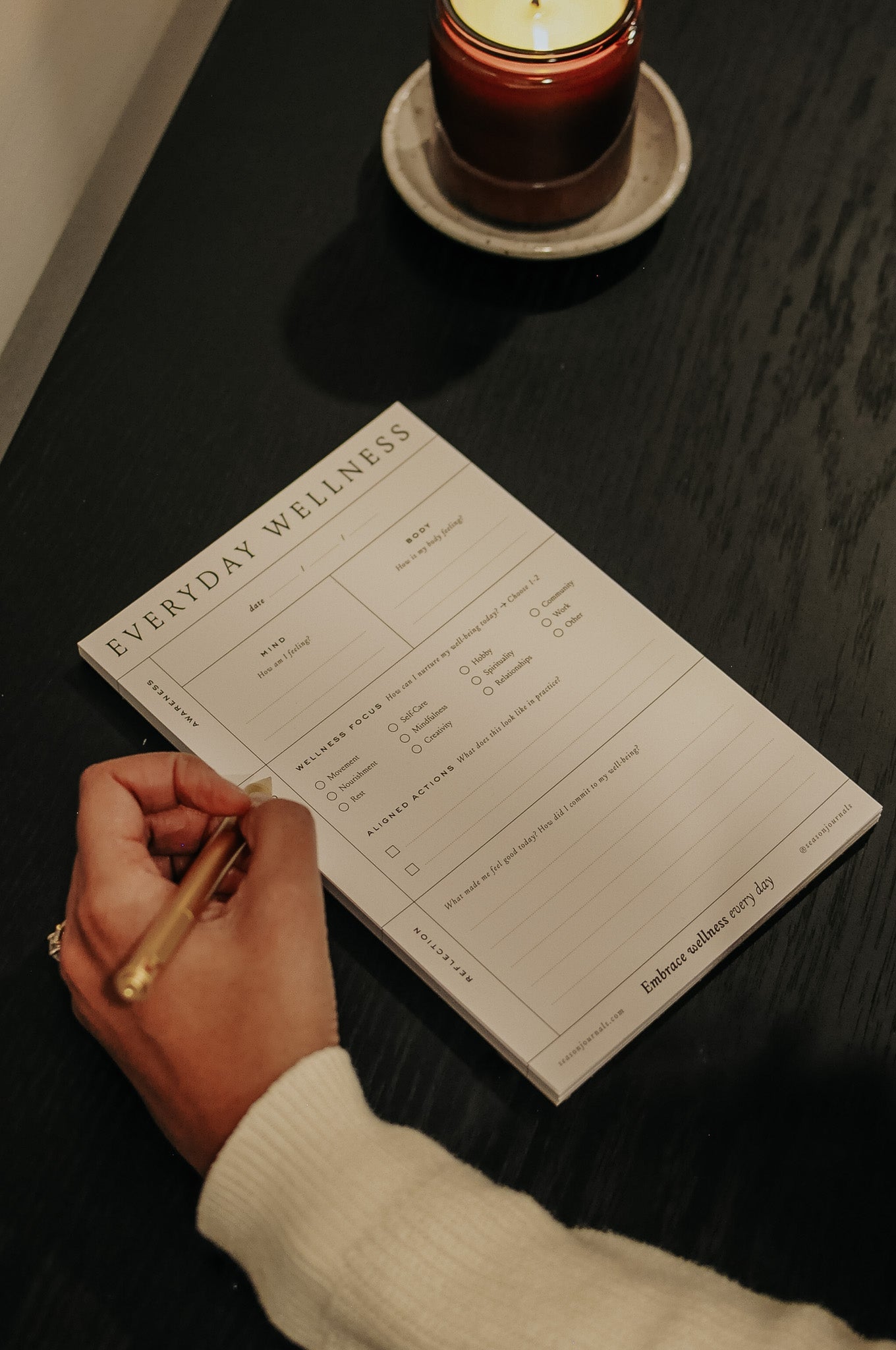 Everyday Wellness Notepad