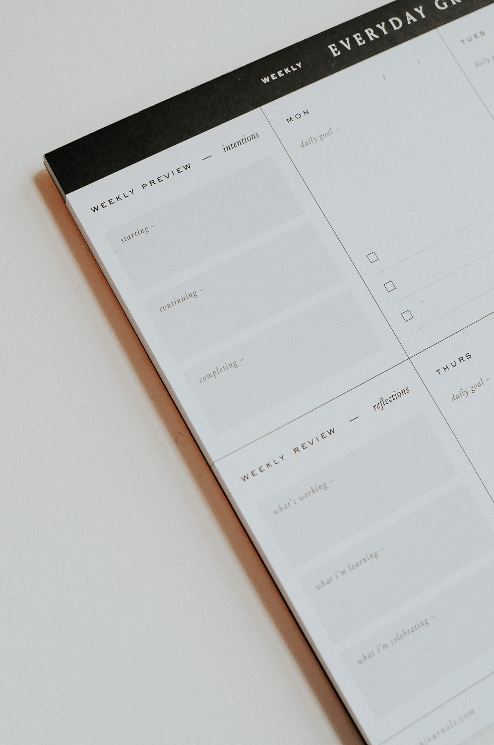 Everyday Growth Weekly Planner