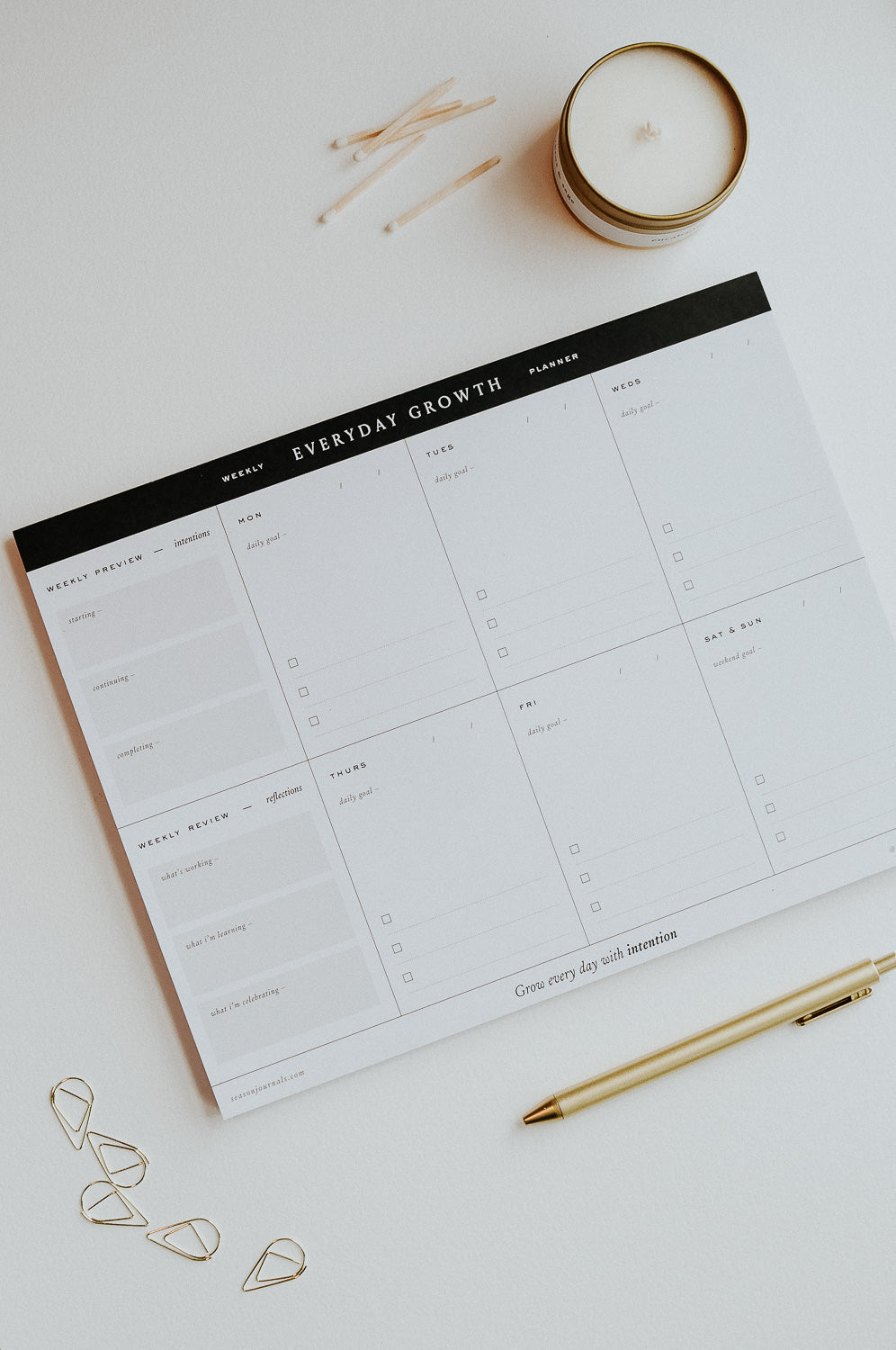 Everyday Growth Weekly Planner