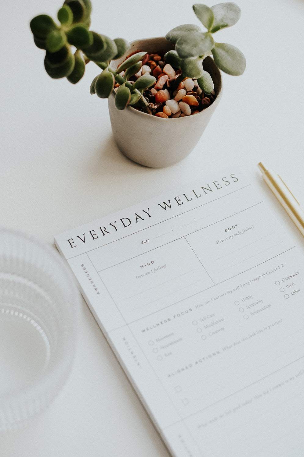 Everyday Wellness Notepad