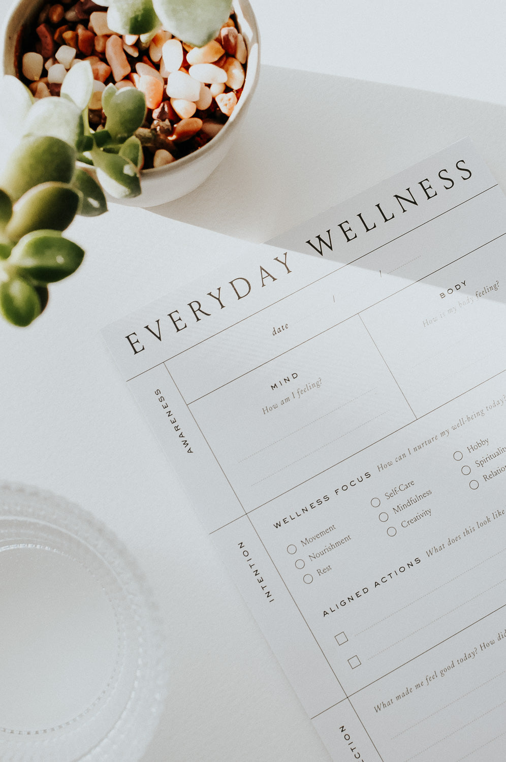 Everyday Wellness Notepad