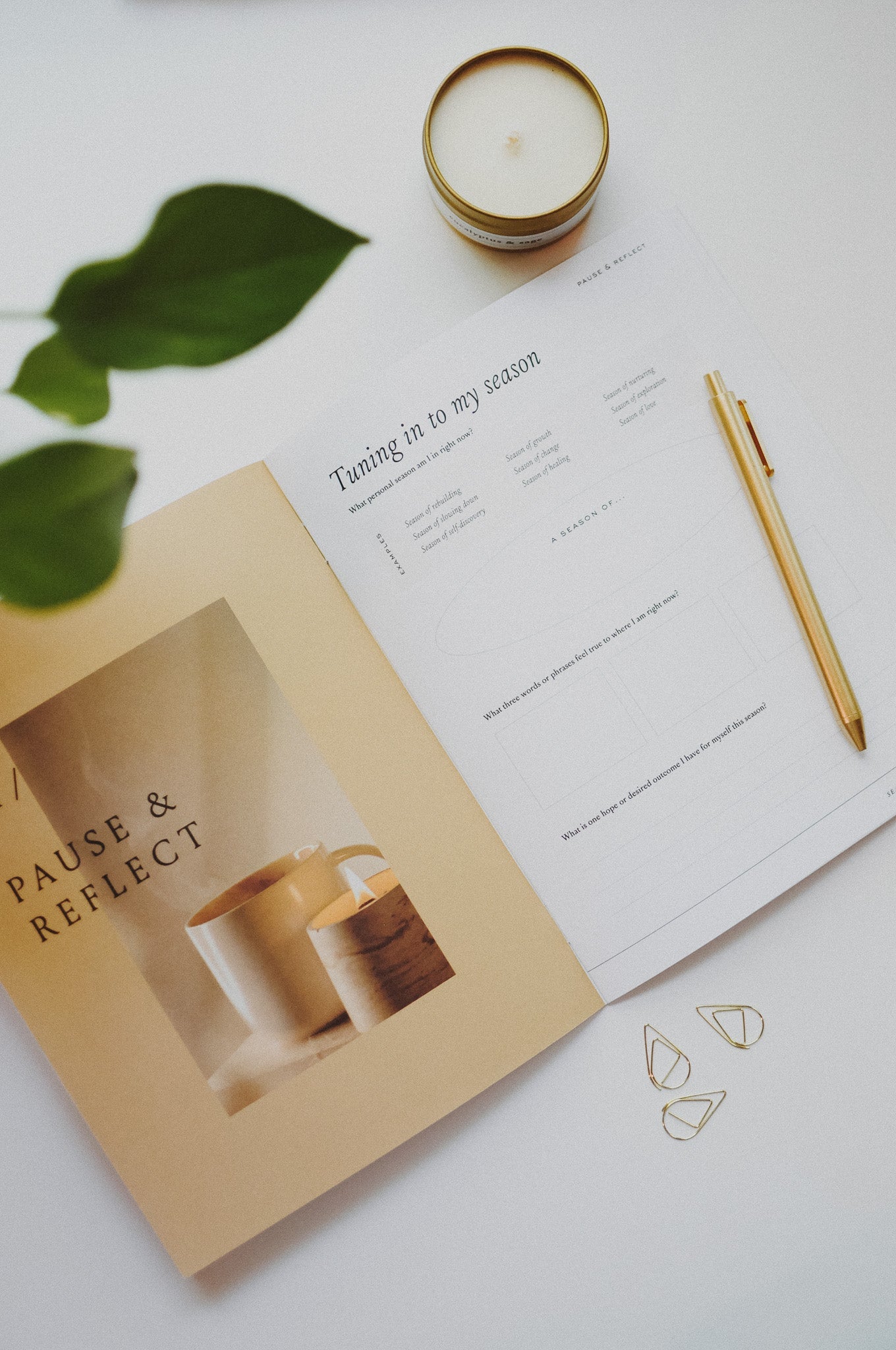 Seasonal Reset Workbook