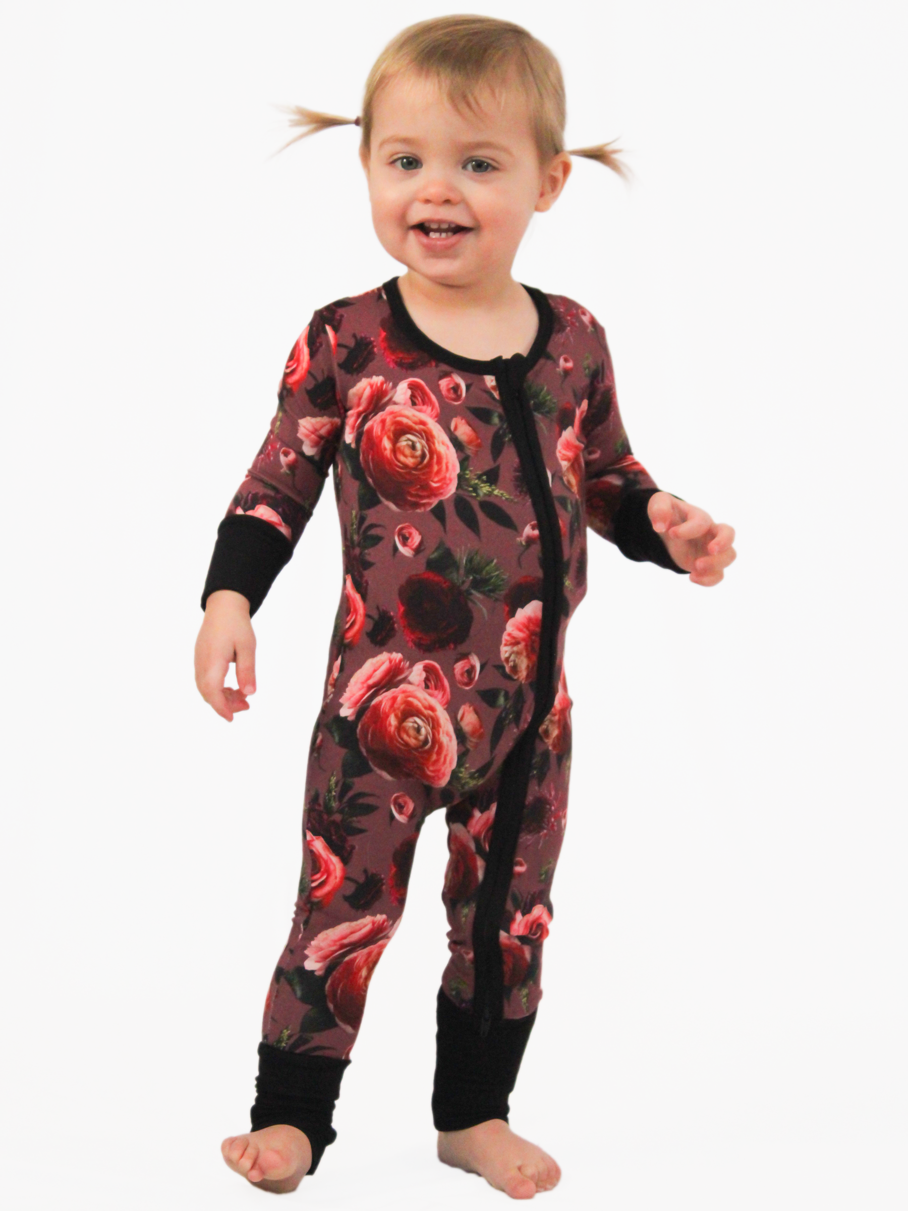 Secret Garden Zip Romper