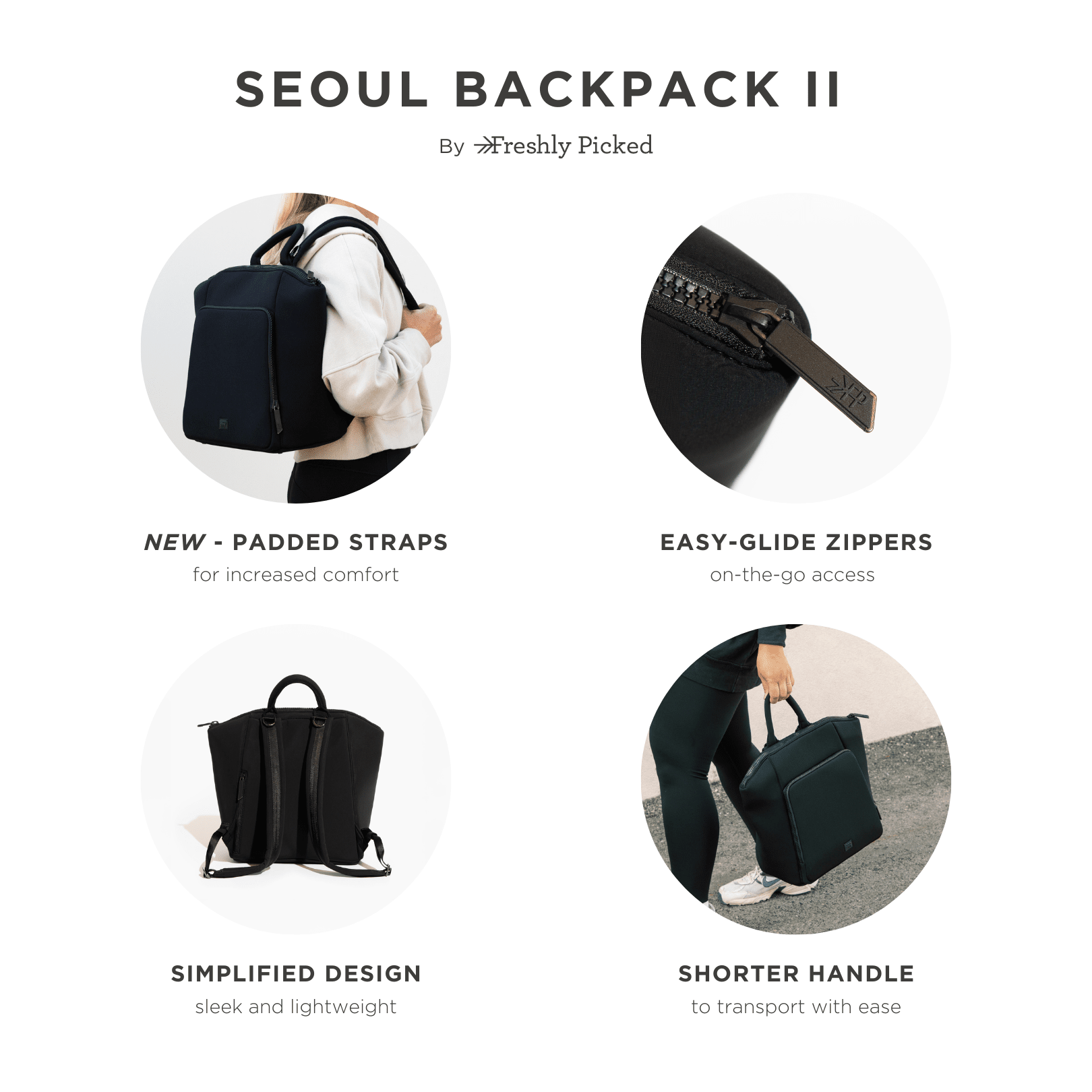 Sage Seoul Neoprene Backpack Ii