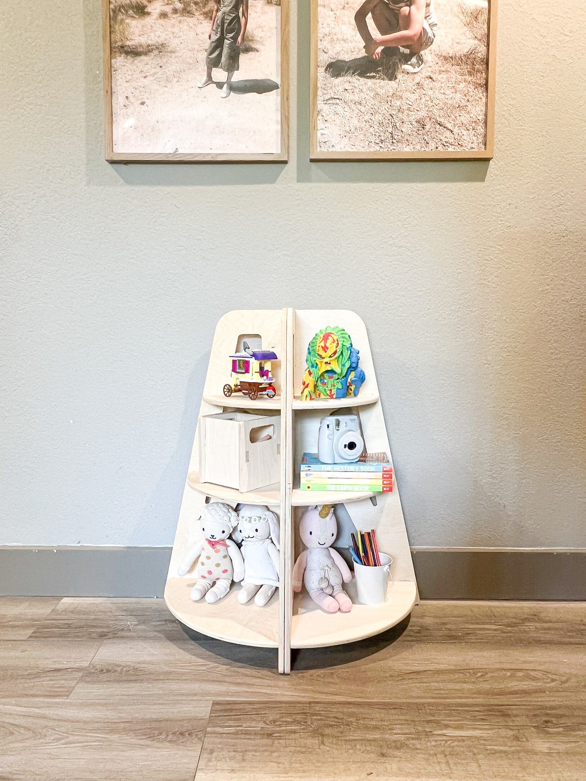 Serena- Corner Toy Shelves- Set Of 2