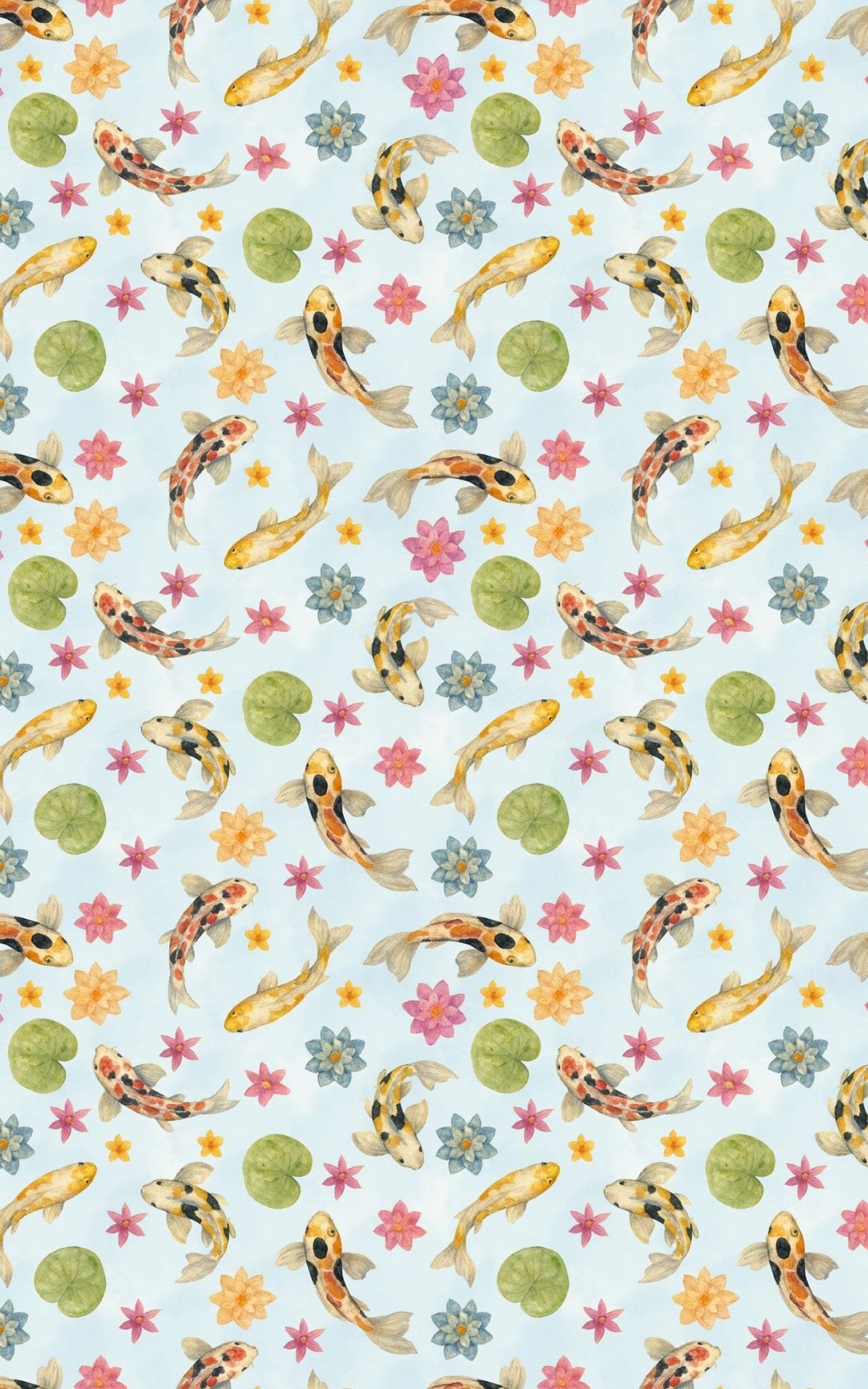 Serenade Of Koi Wrapping Paper