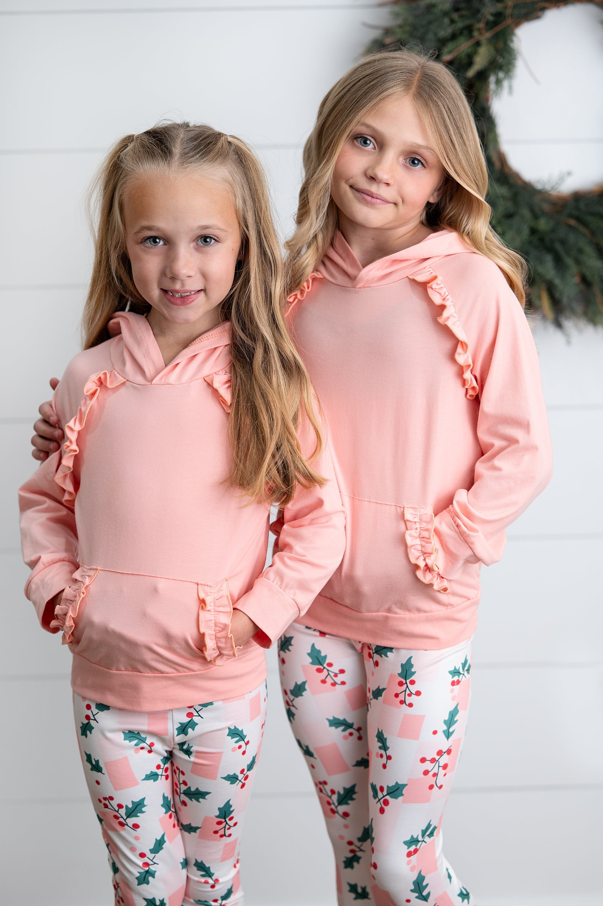 Blush Check Holly Pant Set