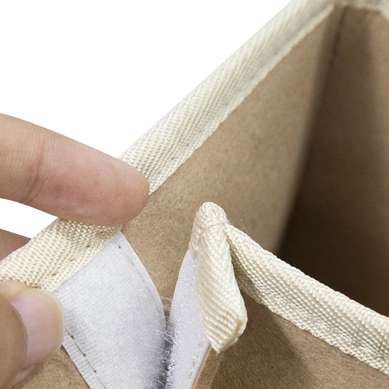 Multipurpose Nappy Basket And Storage With Pockets Multivariant