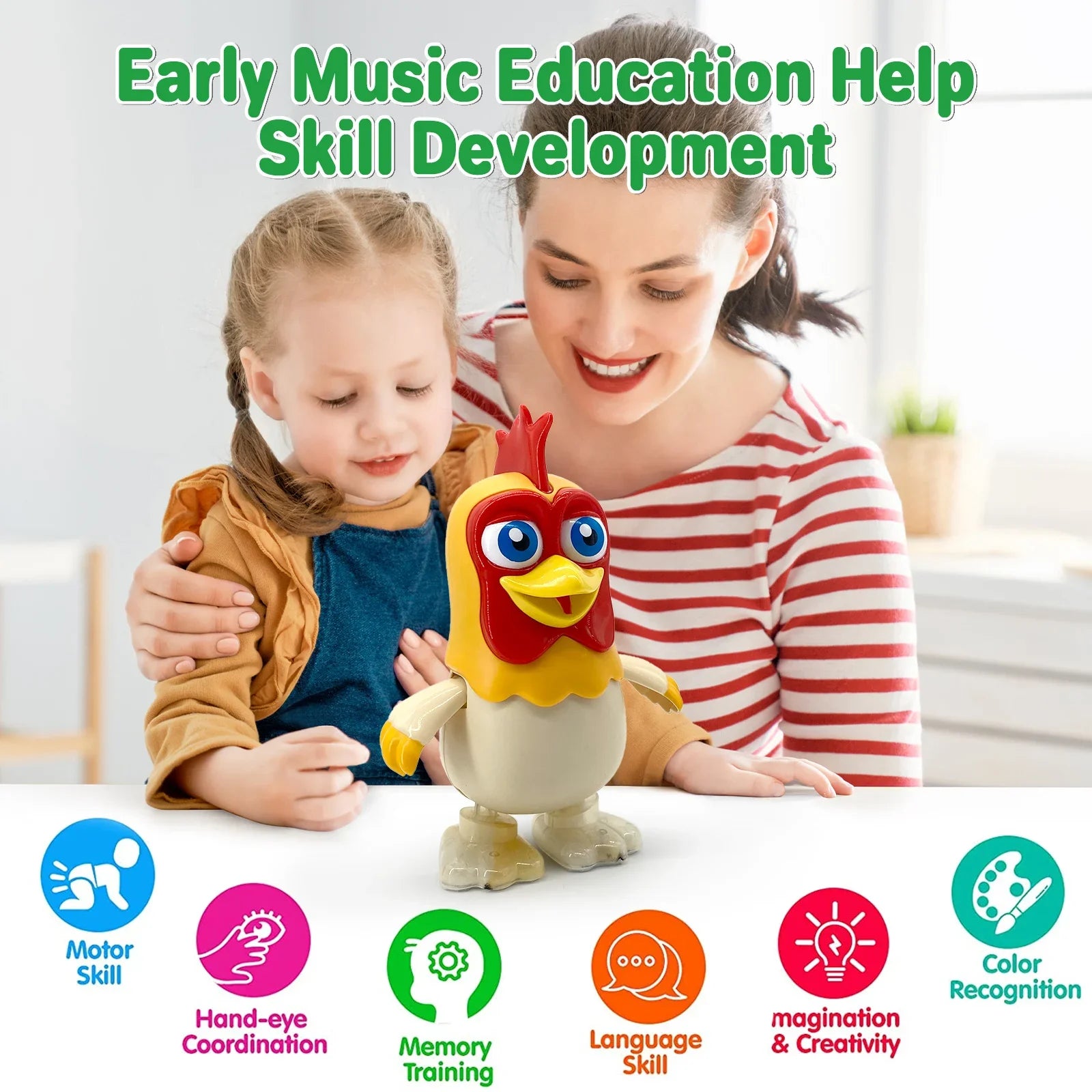 Interactive Musical Dancing Chicken For Children