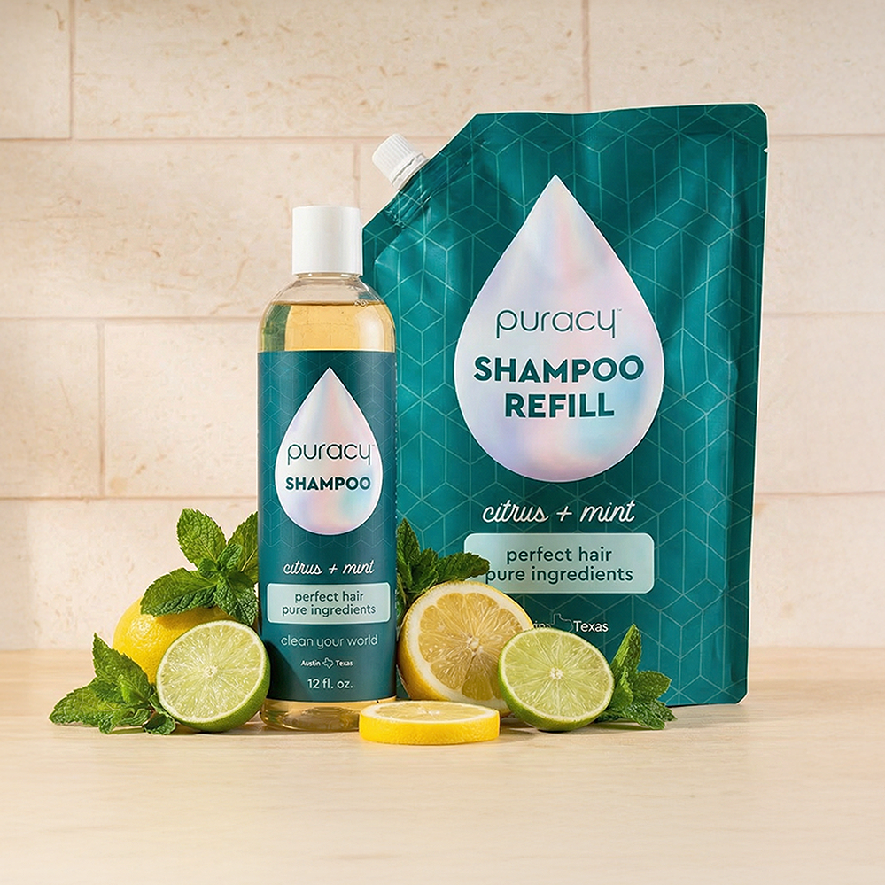 Shampoo (sulfate/paraben/silicone-free)