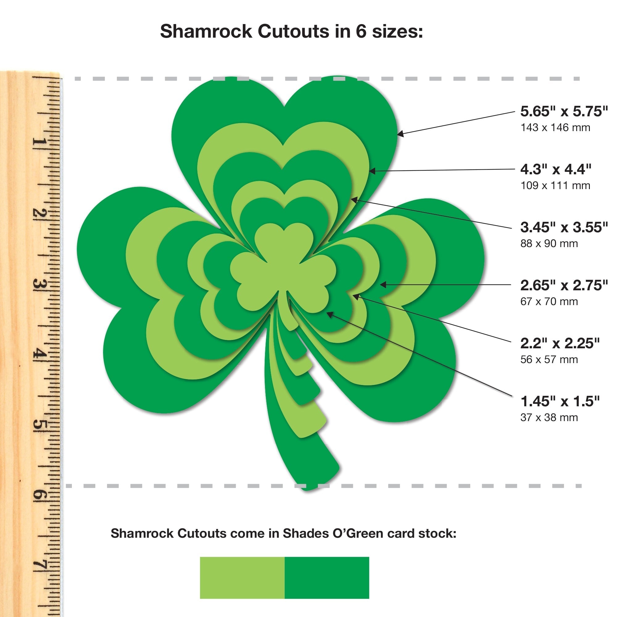 Shamrock Cutouts