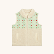 Sherpa Vest In Rodeo