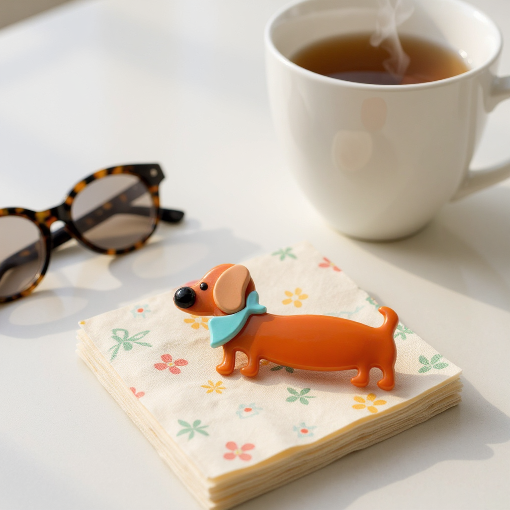 Shiba Inu Hair Clip