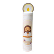 Jesus, The Bread Of Life  (anima Christi) Wooden Prayer Candle