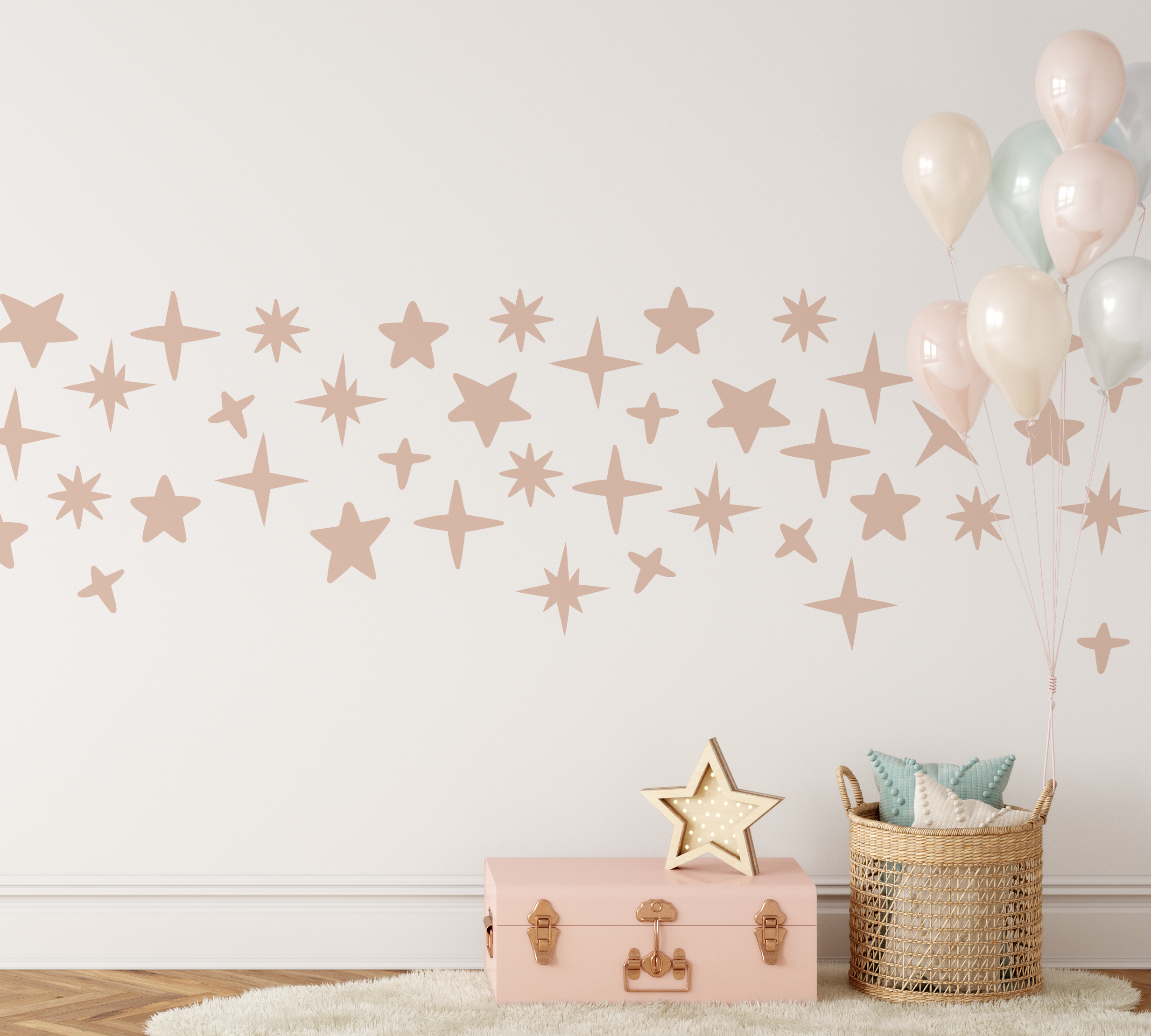 Shiny Stars Decal