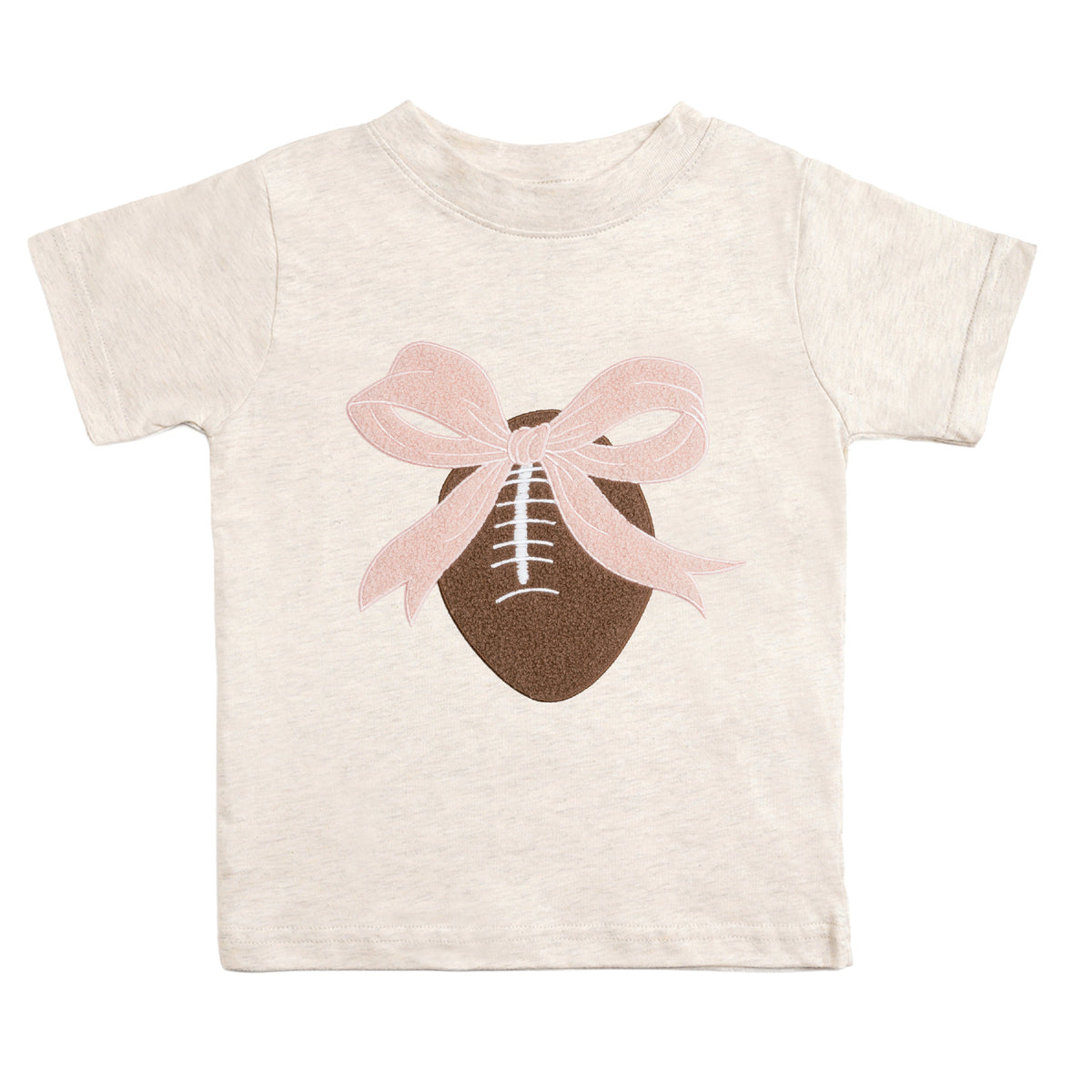 Coquette Football Patch Short Sleeve T-shirt