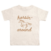 Horsin' Around Western Short Sleeve T-shirt