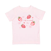 Life Is Sweet Strawberry Short Sleeve T-shirt