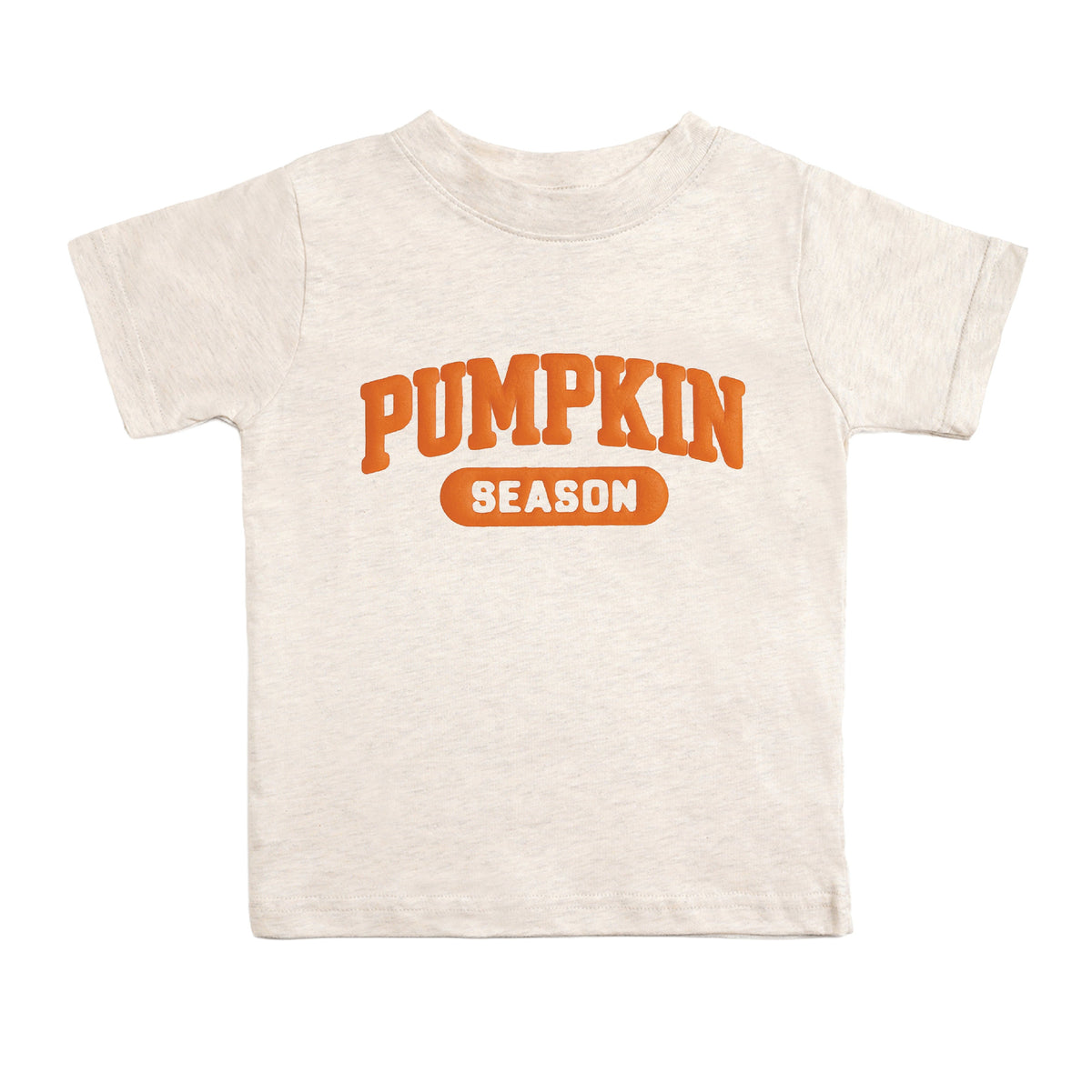 Pumpkin Season Puff Ink Short Sleeve T-shirt
