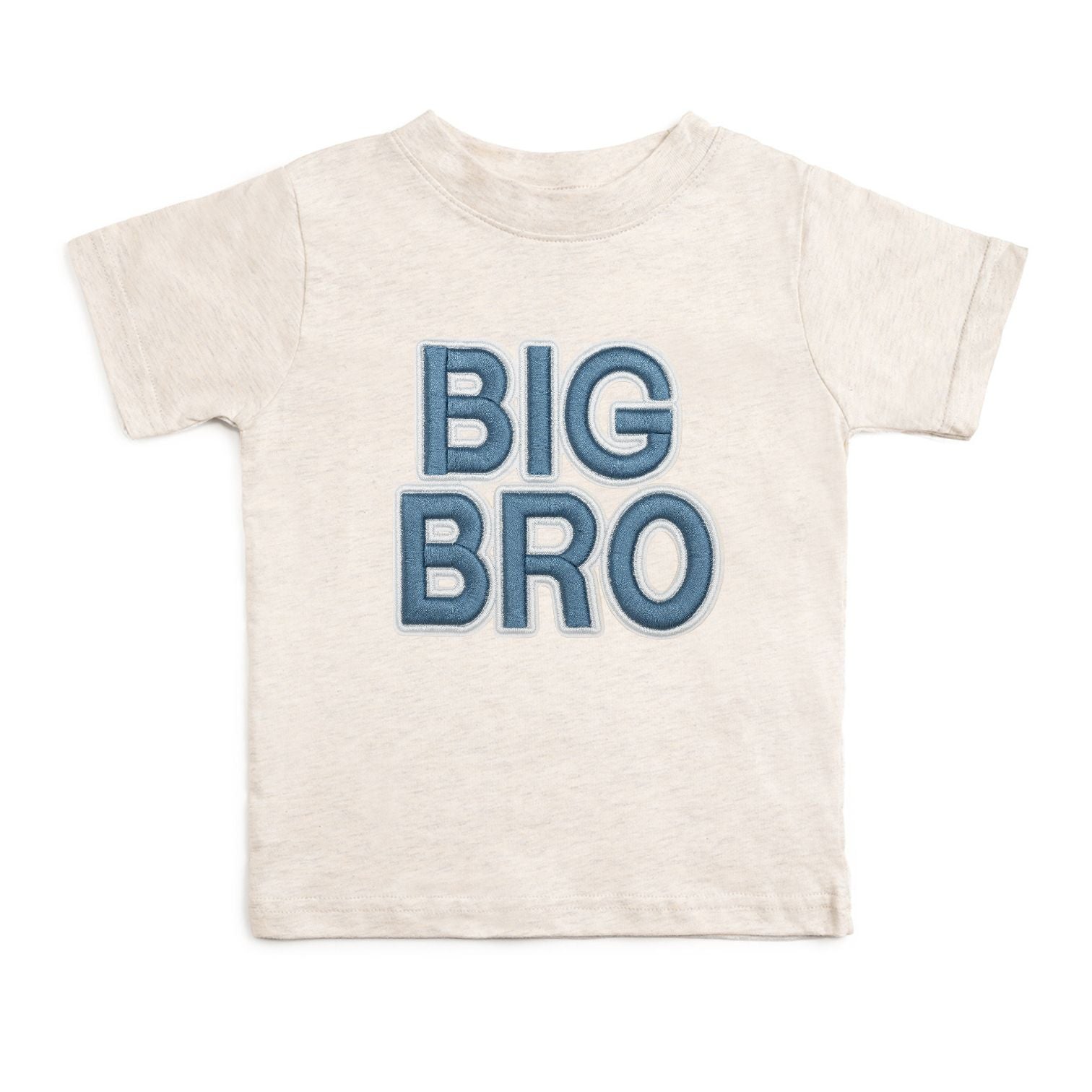 Big Bro Embroidered Patch Short Sleeve T-shirt