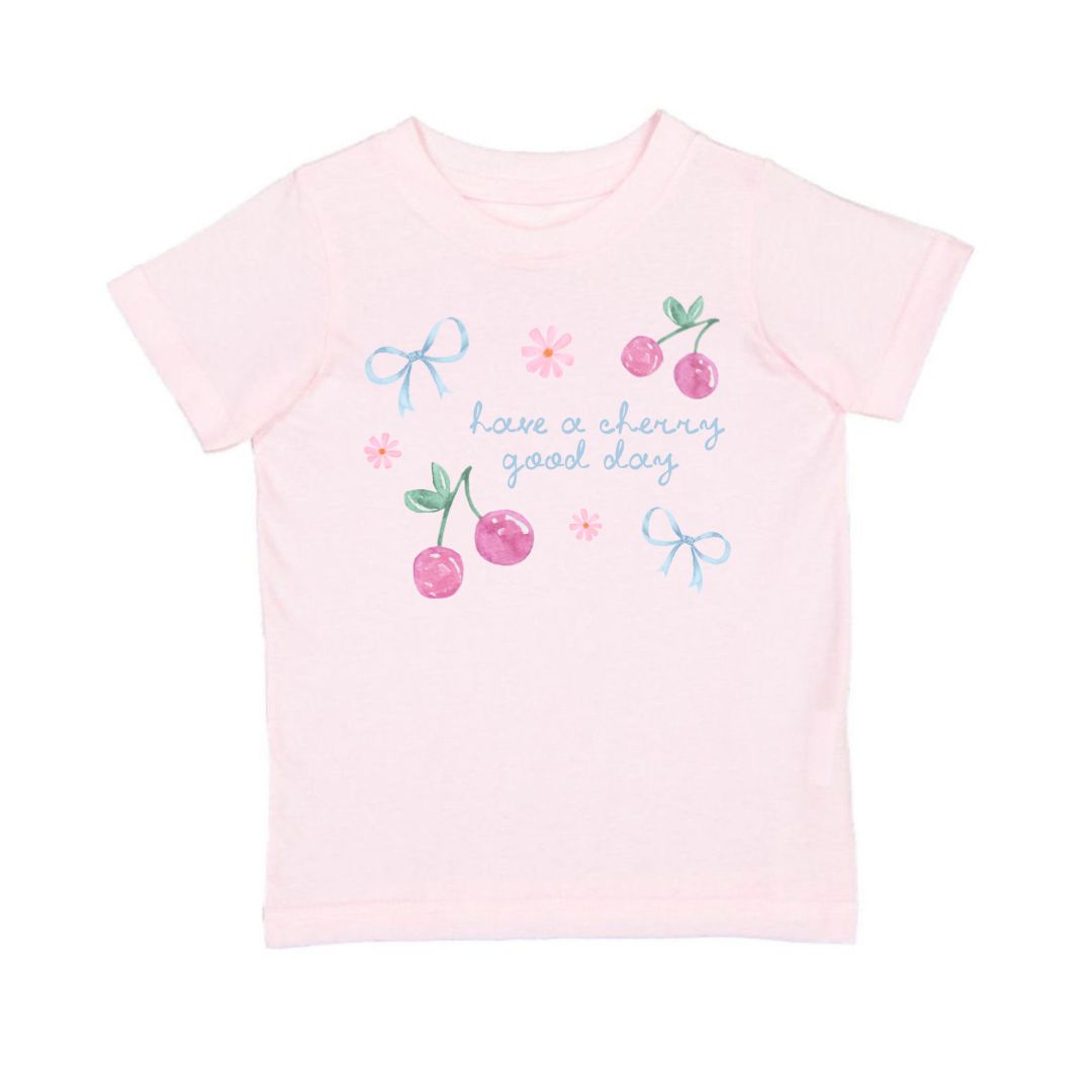 Cherry Good Day Short Sleeve T-shirt