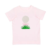 Golf Tee Bow Patch Short Sleeve T-shirt