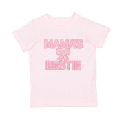 Mama's Bestie Pearl Patch Short Sleeve T-shirt