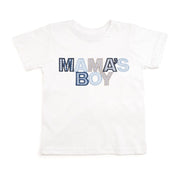 Mama's Boy Patchwork Short Sleeve T-shirt