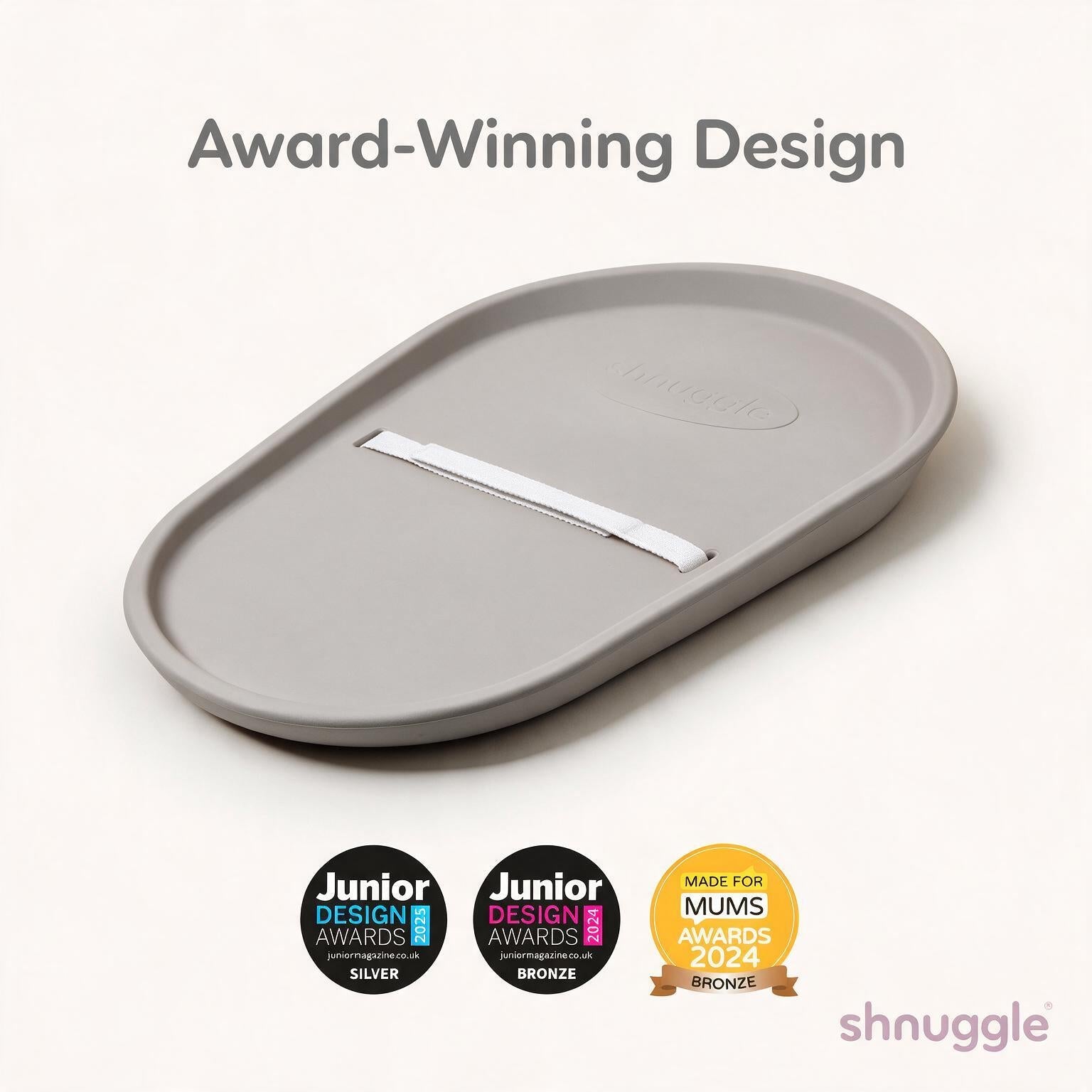 Shnuggle Squishy Diaper Changing Mat | Wipeable | Hygienic | Safe