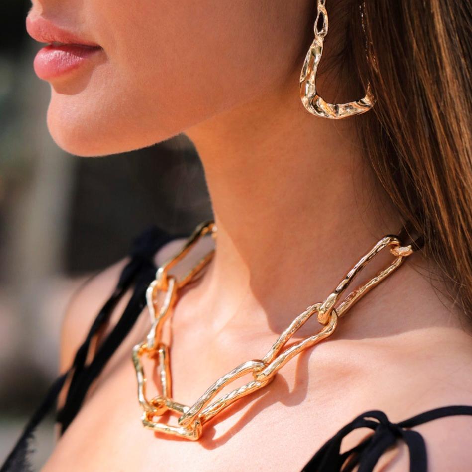 Genesis Gold Link Necklace