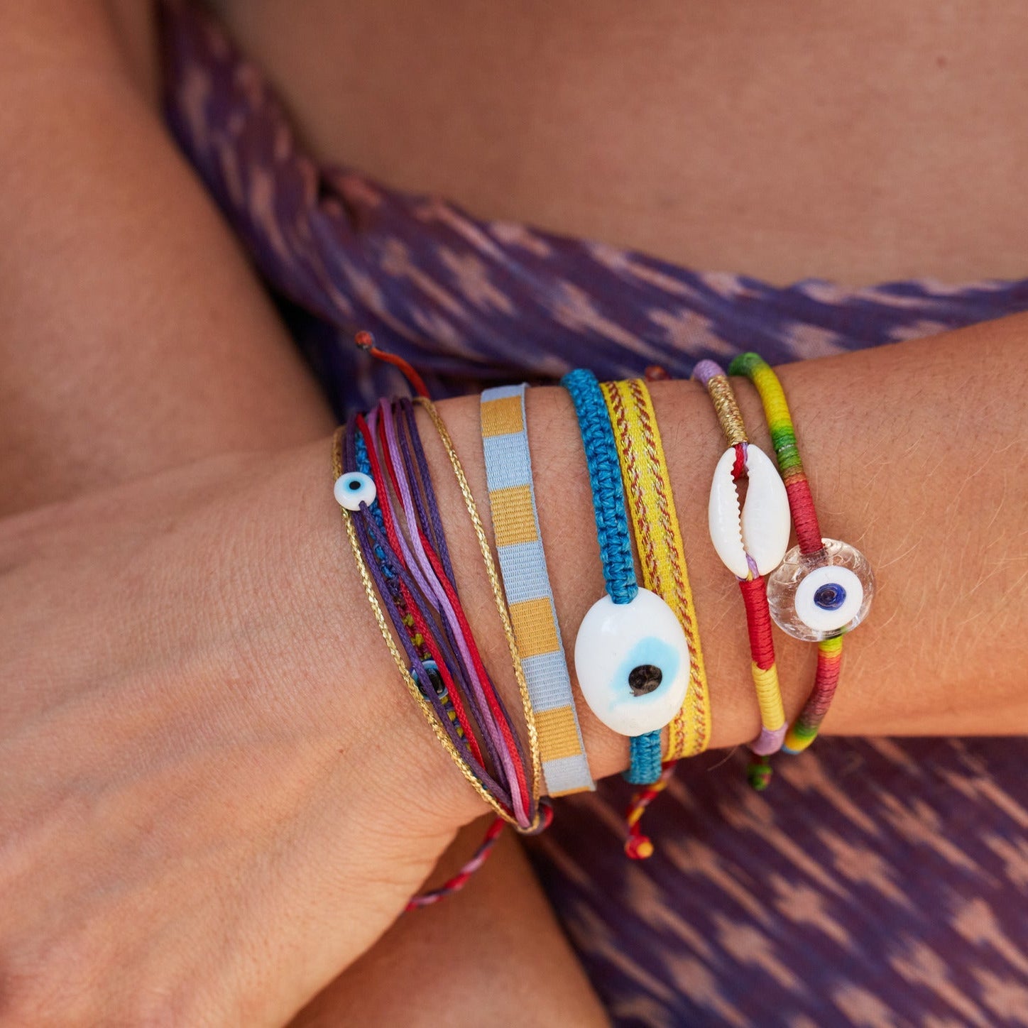 Duo Color String Bracelet