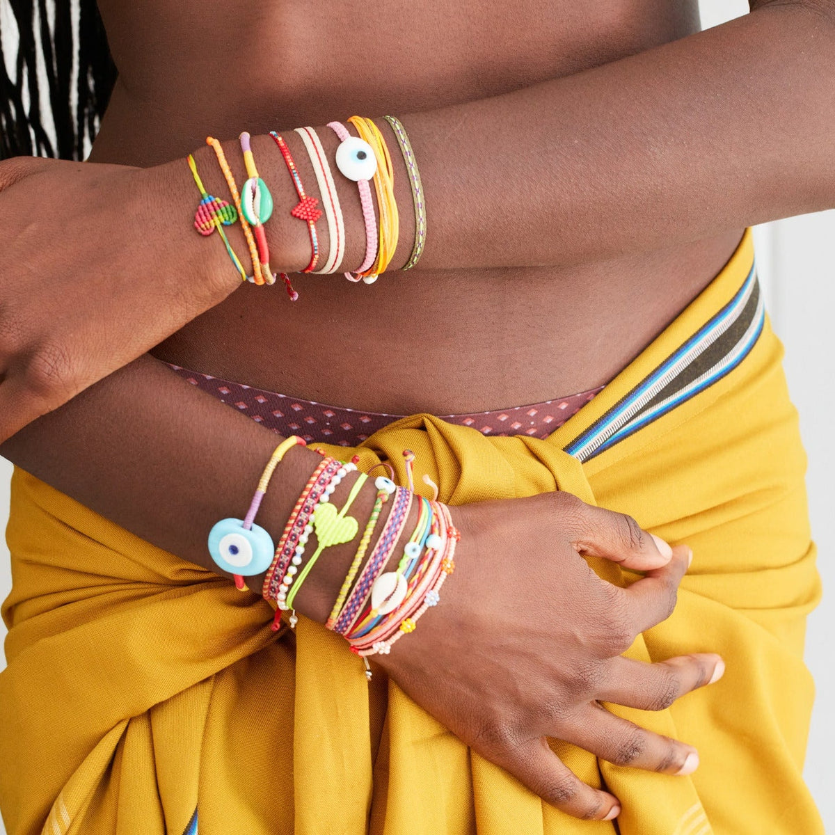 Duo Color String Bracelet