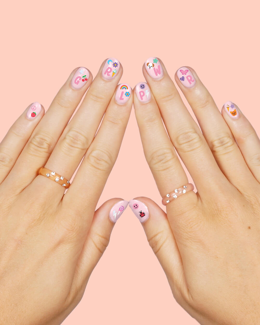 Grl Pwr Nail Stickers - 816 Nail Stickers