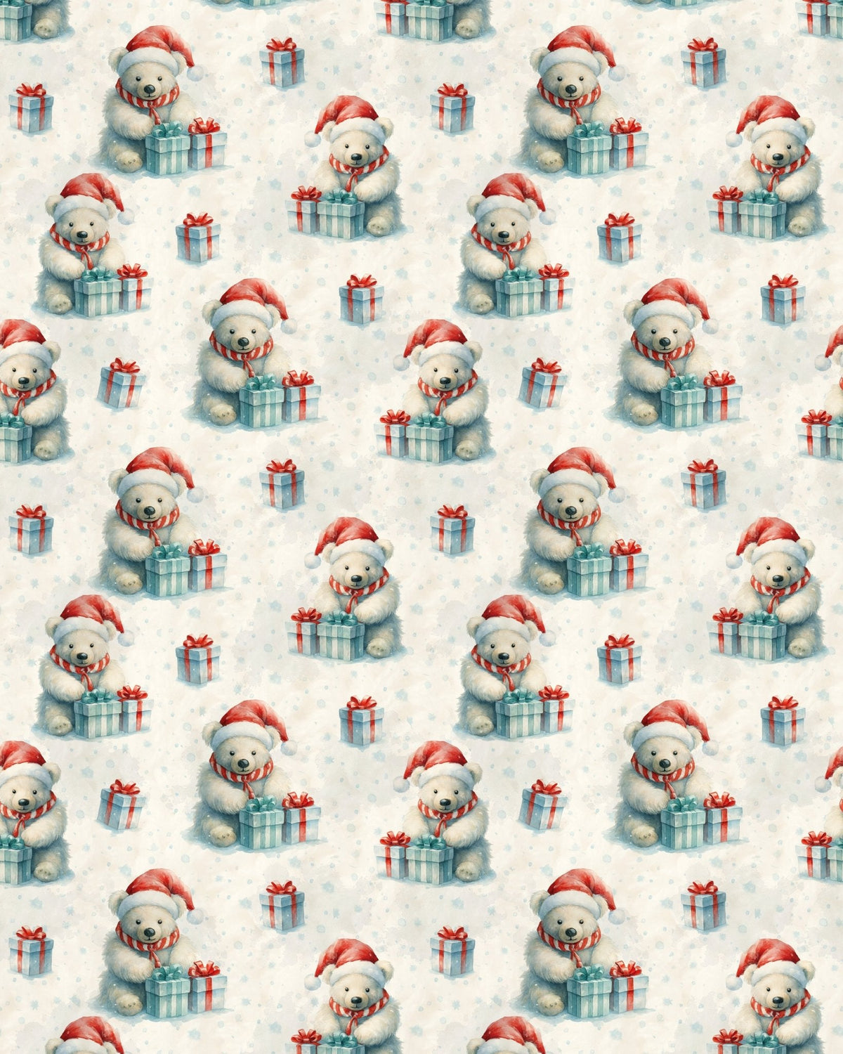 Polar Bear Cheer Sherpa Blanket
