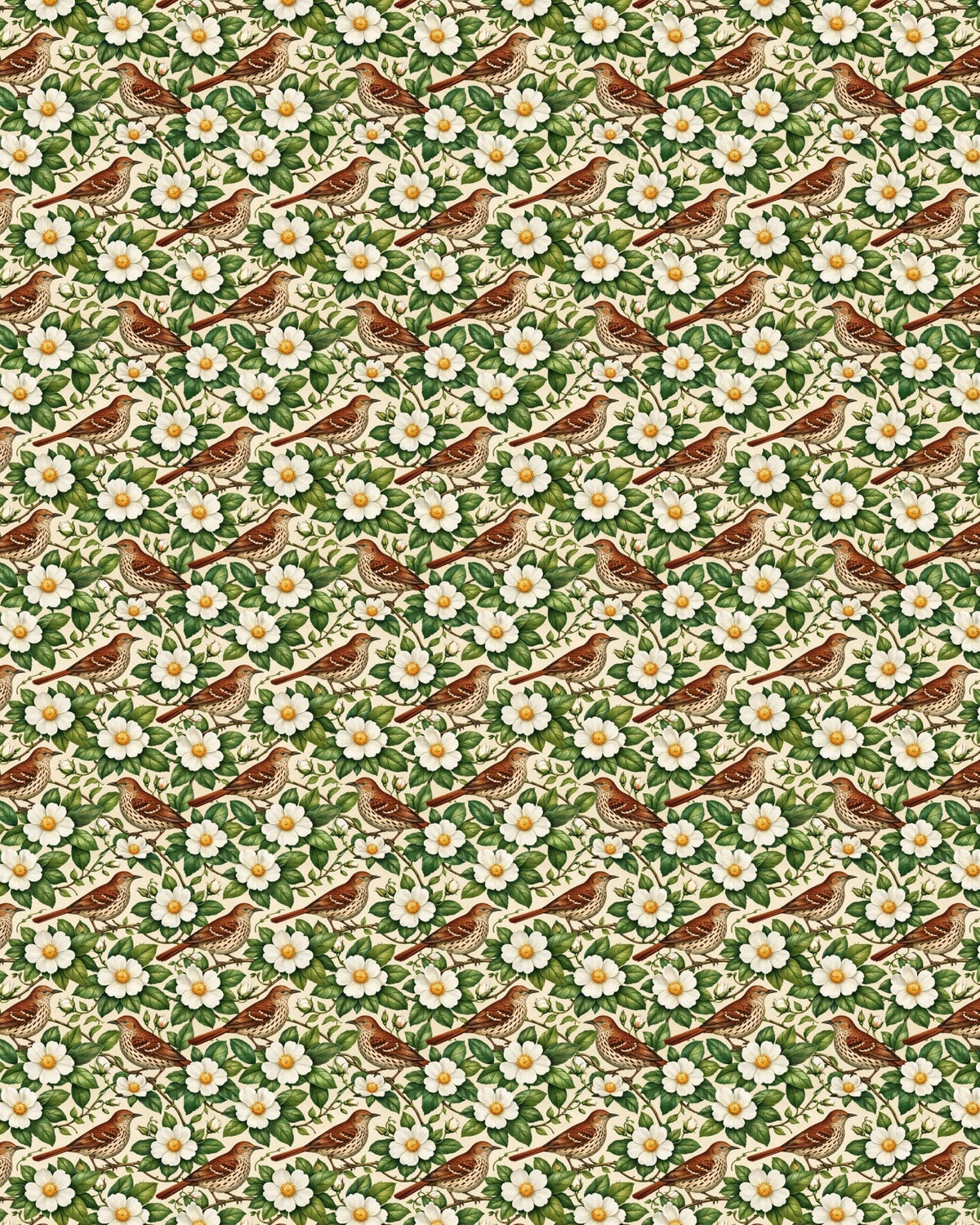 Georgia Flora & Fauna Sherpa Blanket