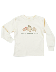 Cookie Baking Crew Organic Kids T-shirt Long Sleeve