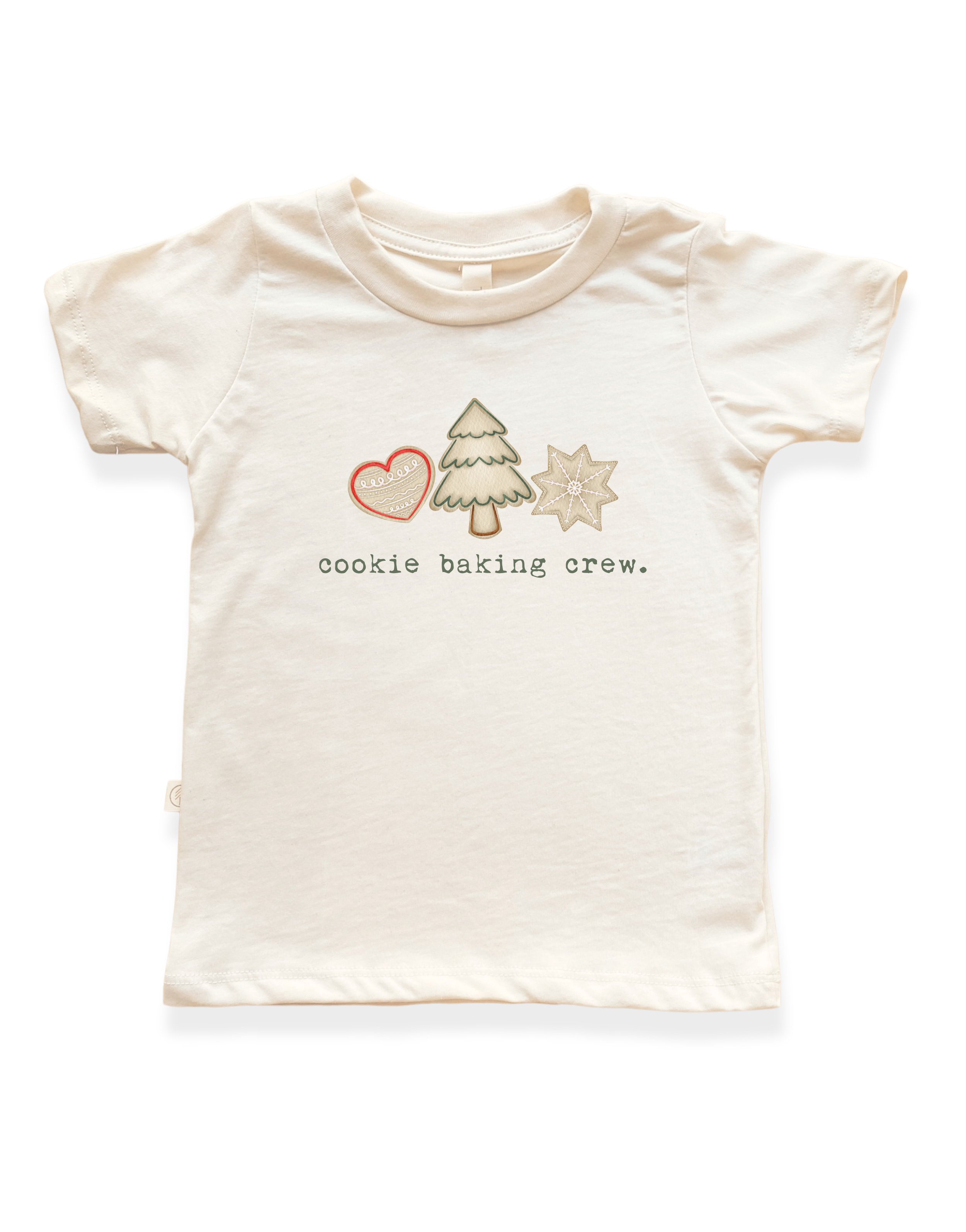 Cookie Baking Crew Organic Kids T-shirt