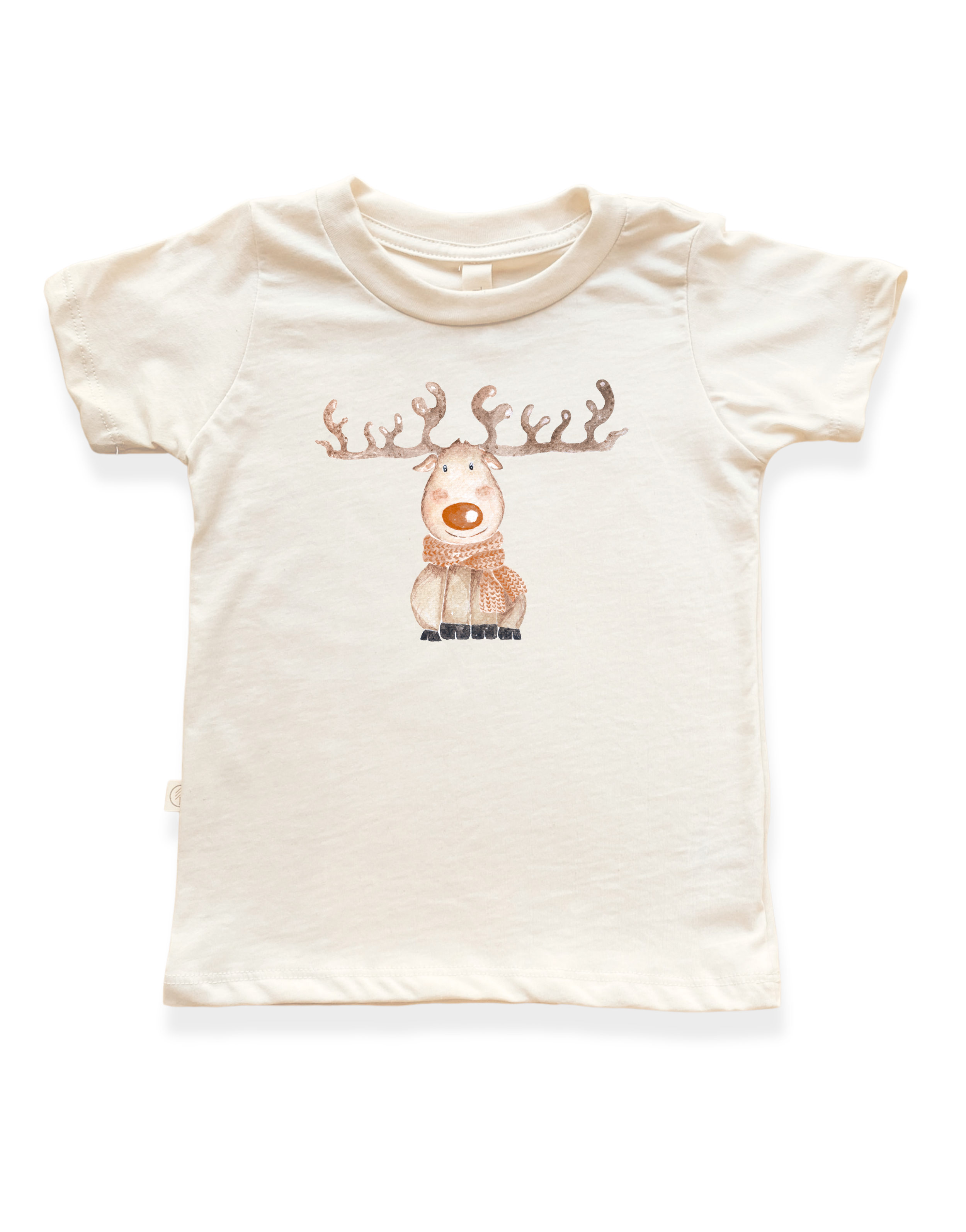 Reindeer Organic Kids T-shirt