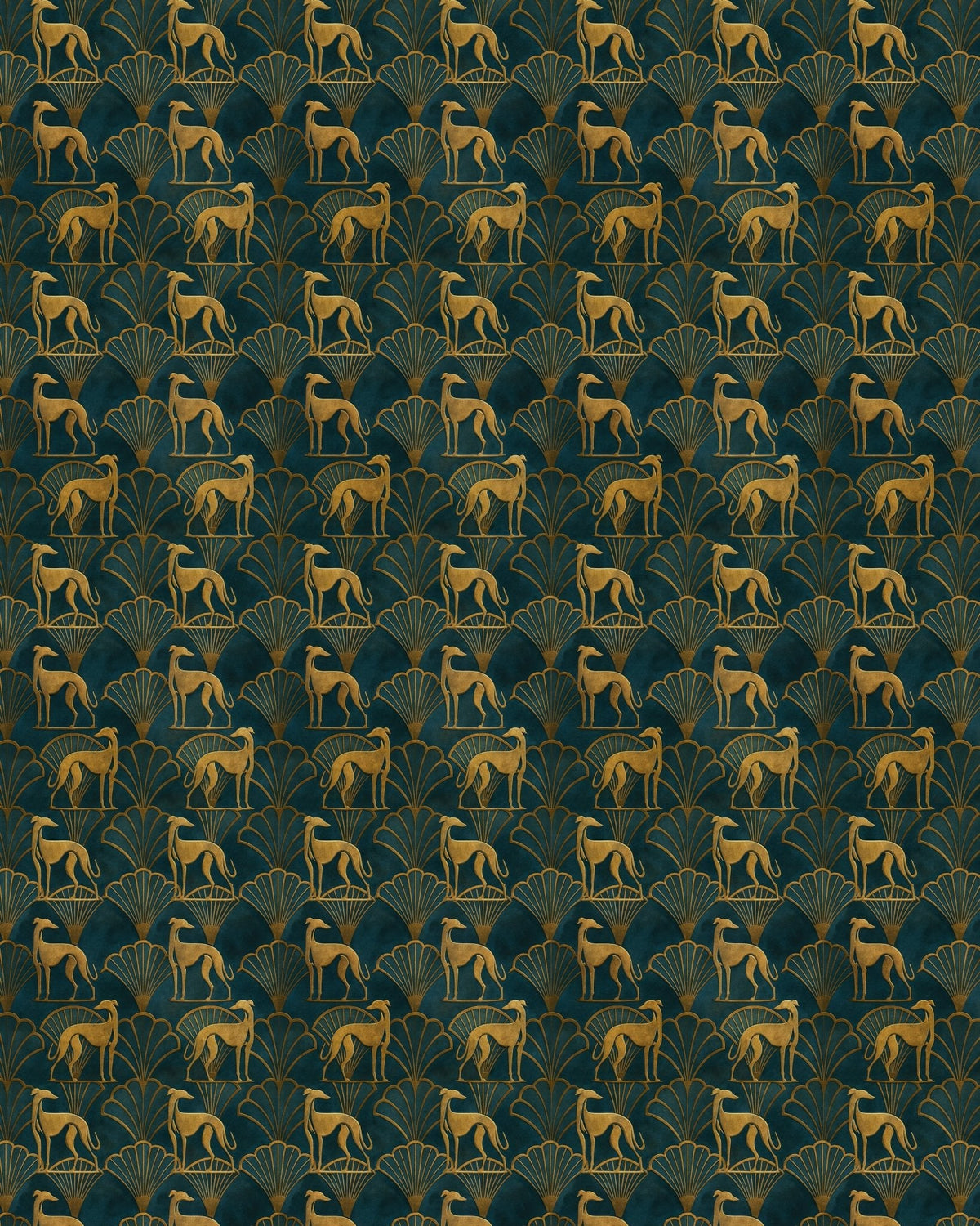 Greyhound Gatsby Sherpa Blanket