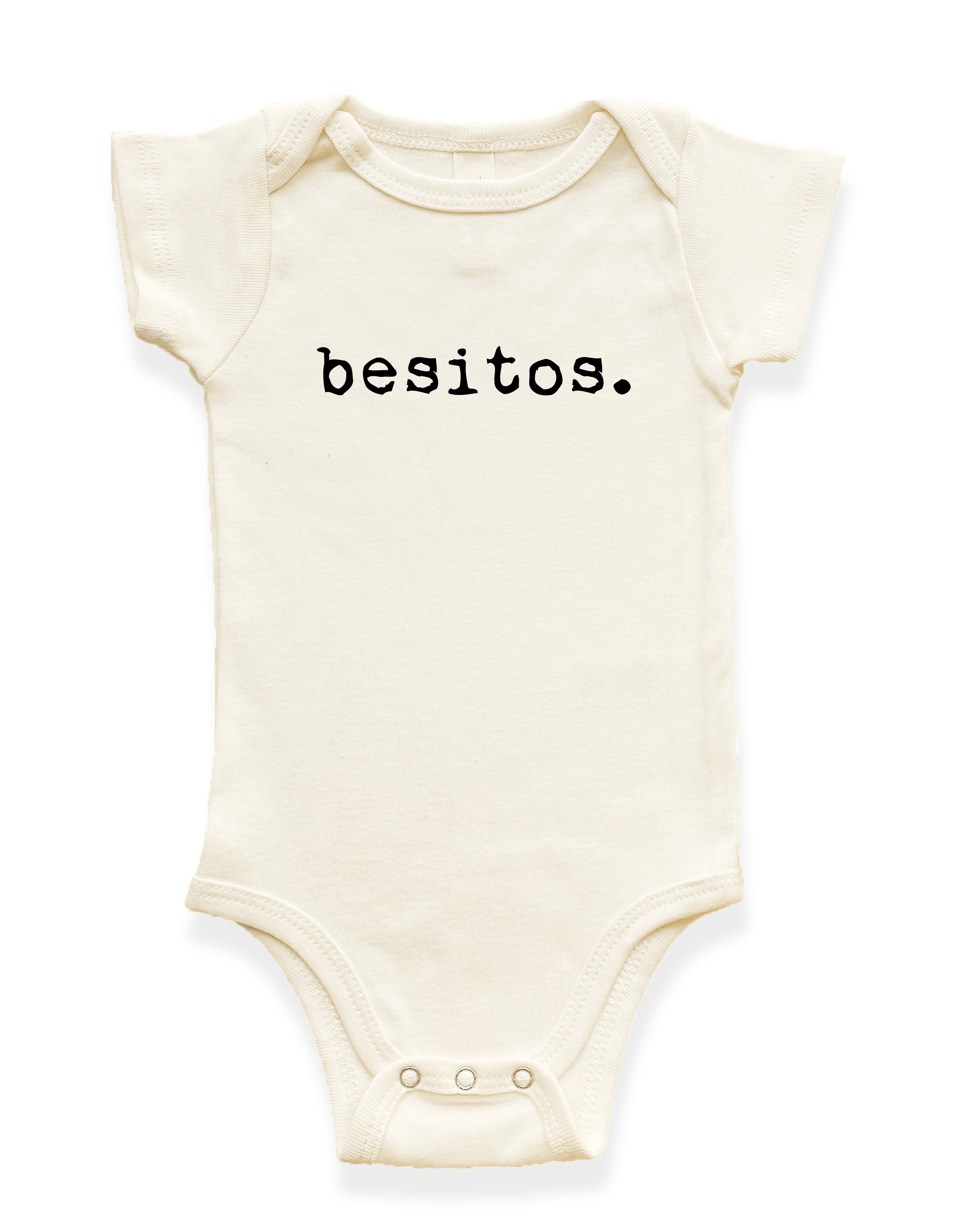 Besitos Organic Cotton Baby Bodysuit Short Sleeve