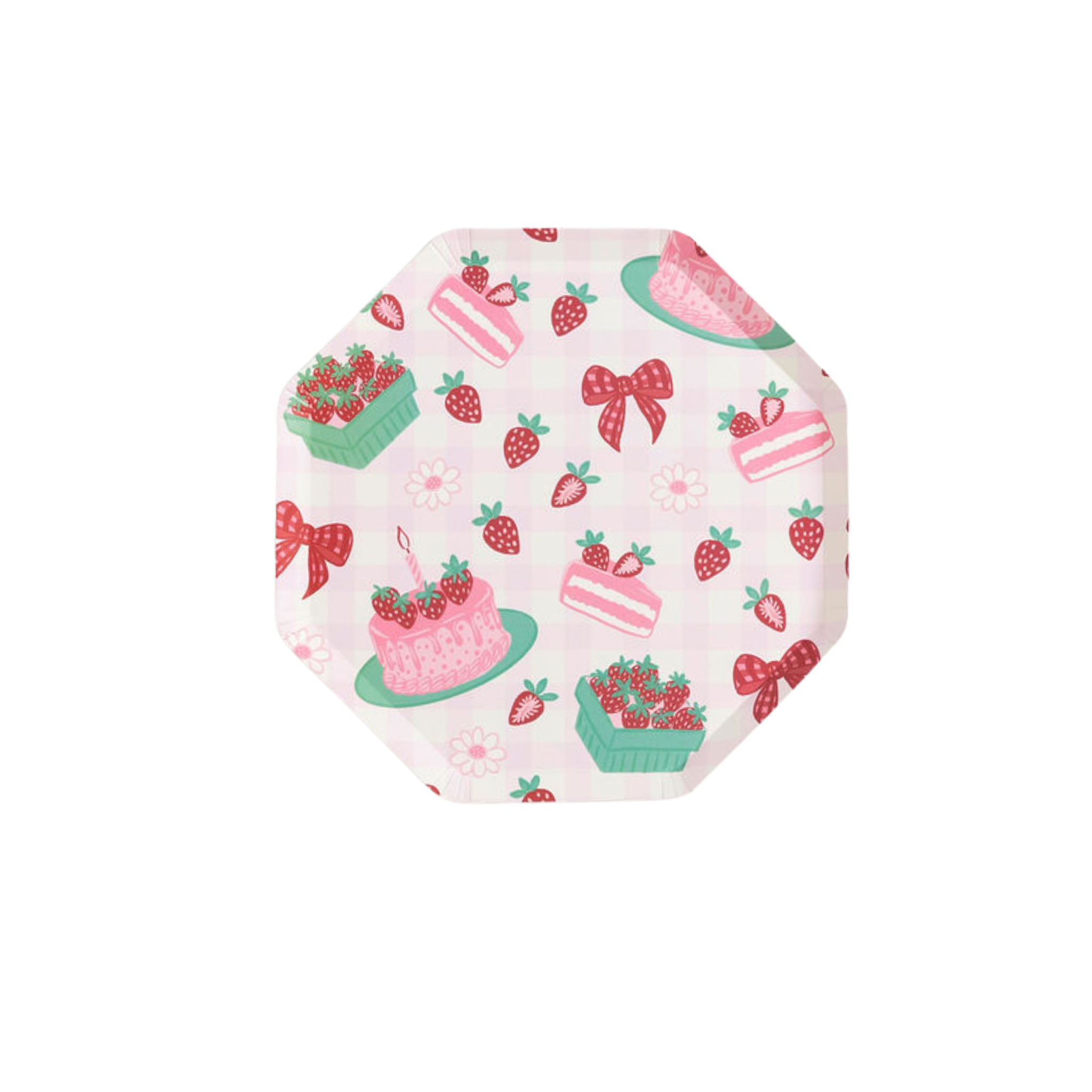 Strawberry Delight Plate